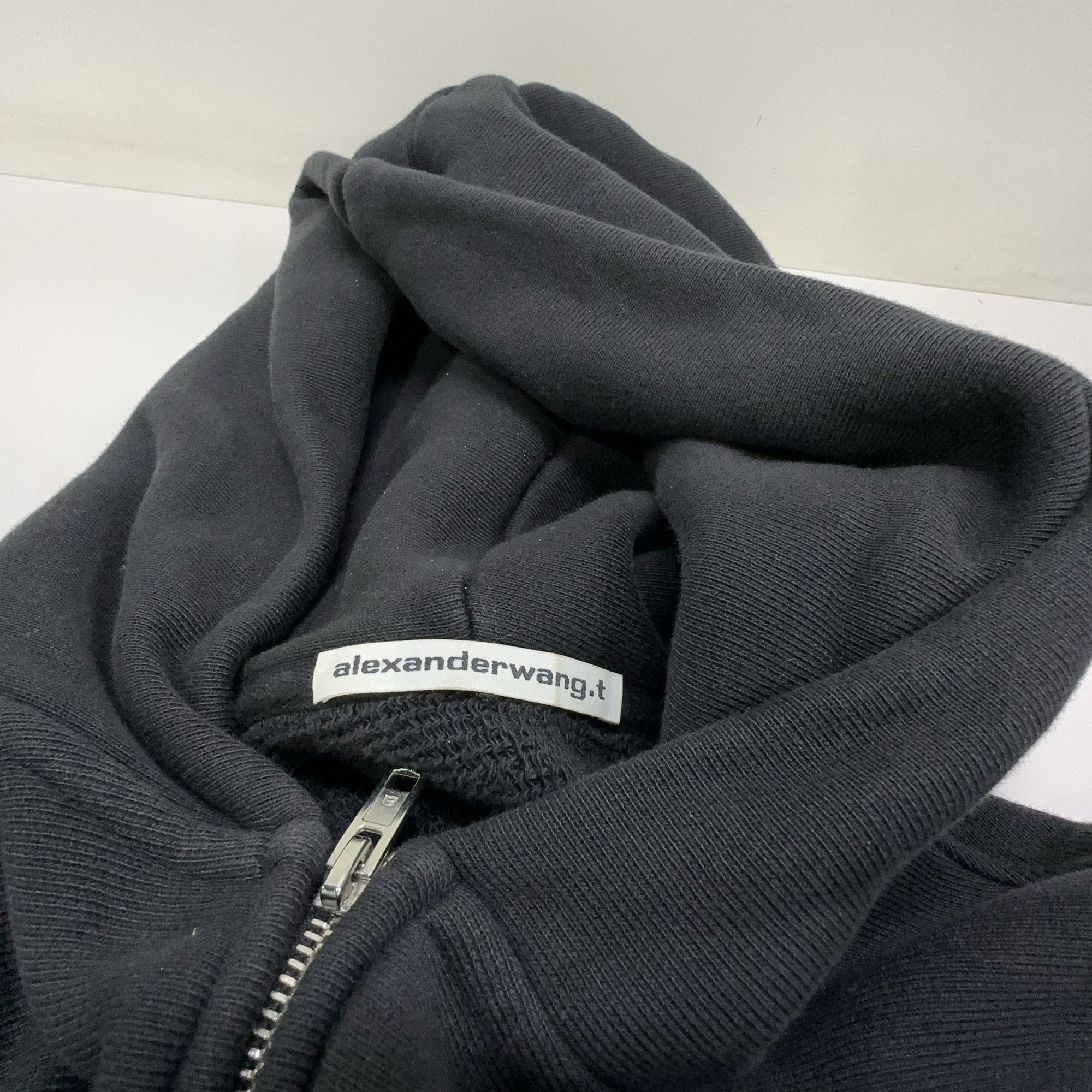 Alexander Wang Alexander Wang Black Zip Up Hoodie Size S Size S / US 4 / IT 40 - 5 Thumbnail