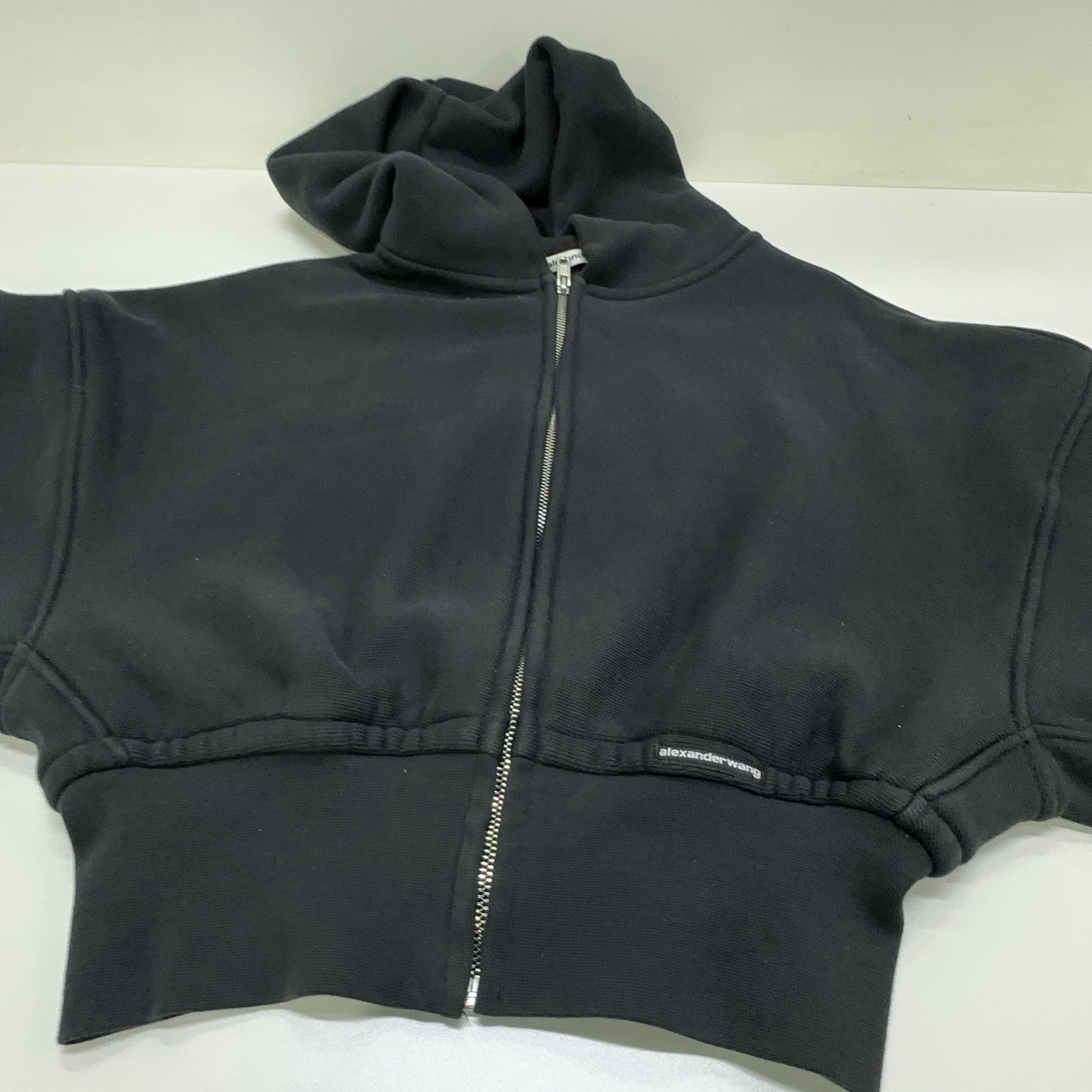 Alexander Wang Alexander Wang Black Zip Up Hoodie Size S Size S / US 4 / IT 40 - 10 Thumbnail