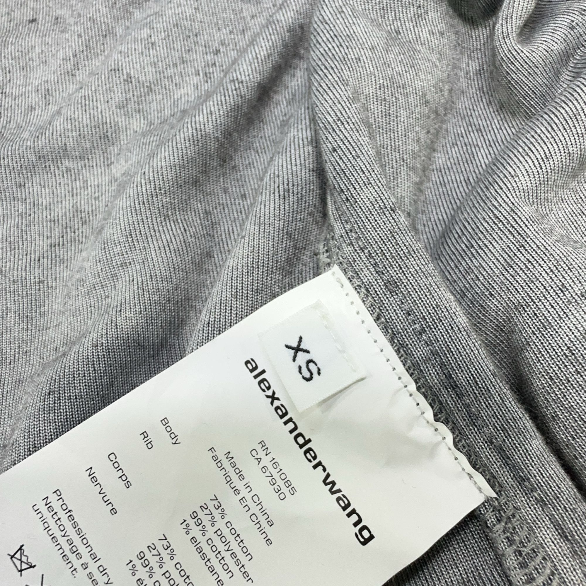 Alexander Wang Alexander Wang Washed Velvet Zip Up Hoodie Size XS Size XS / US 0-2 / IT 36-38 - 4 Thumbnail
