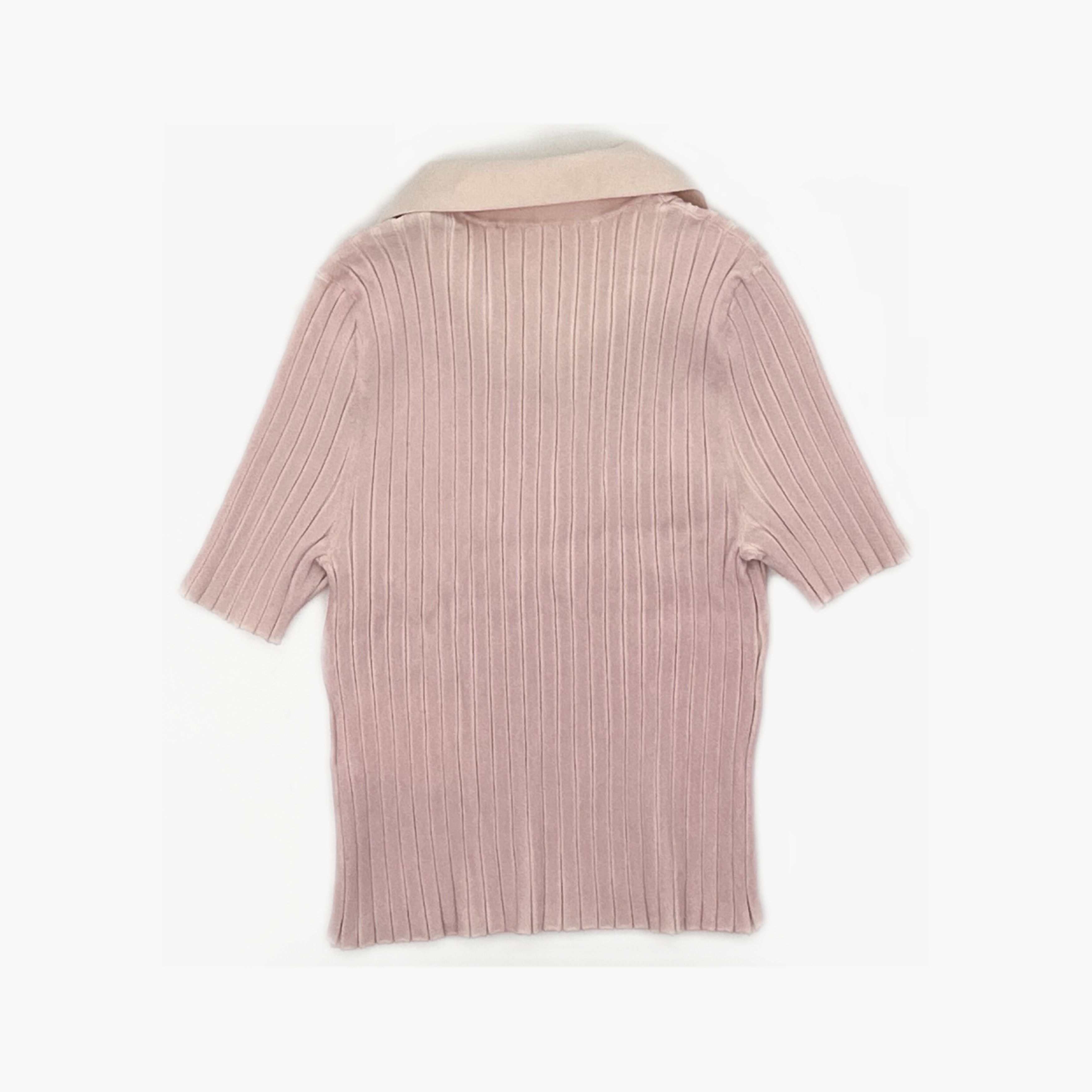 Alexander Wang Alexander Wang Ribbed Polo Shirt Size S Size S / US 4 / IT 40 - 2 Thumbnail