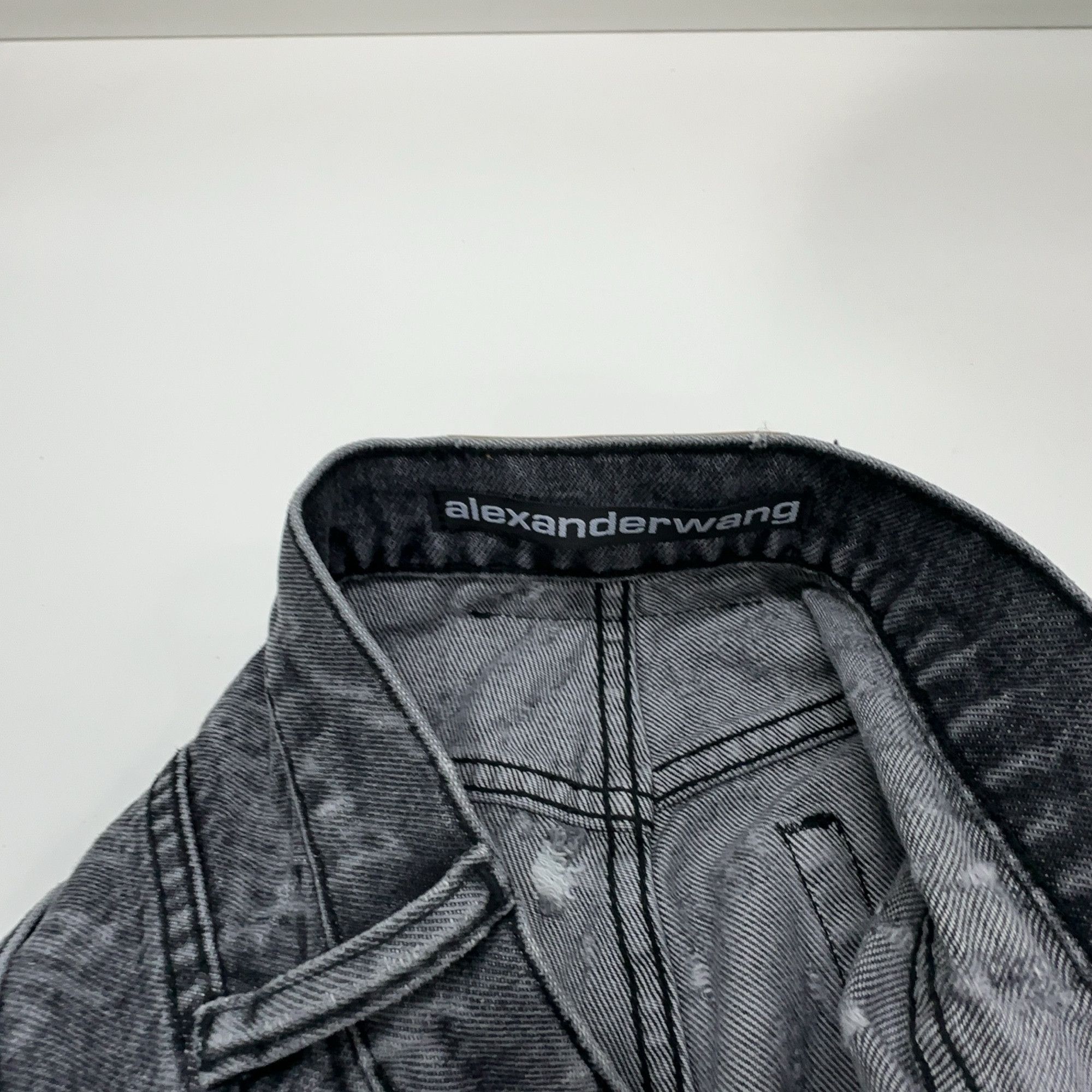 Alexander Wang Alexander Wang Logo Print Jeans Size 29 Size 29" - 4 Thumbnail