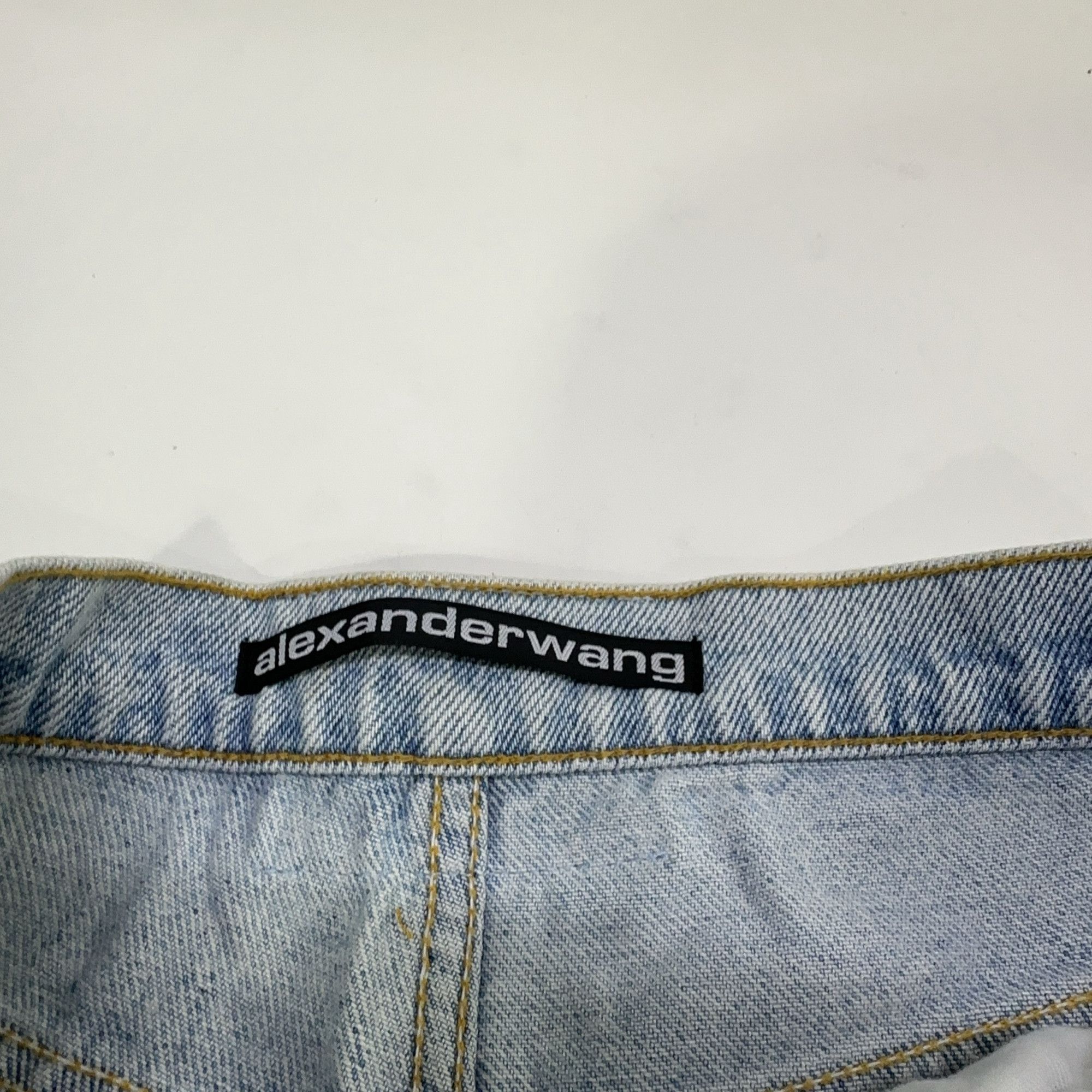 Alexander Wang Alexander Wang Washed Back-Zip Jeans Size 26 Size 26" / US 2 / IT 38 - 5 Thumbnail