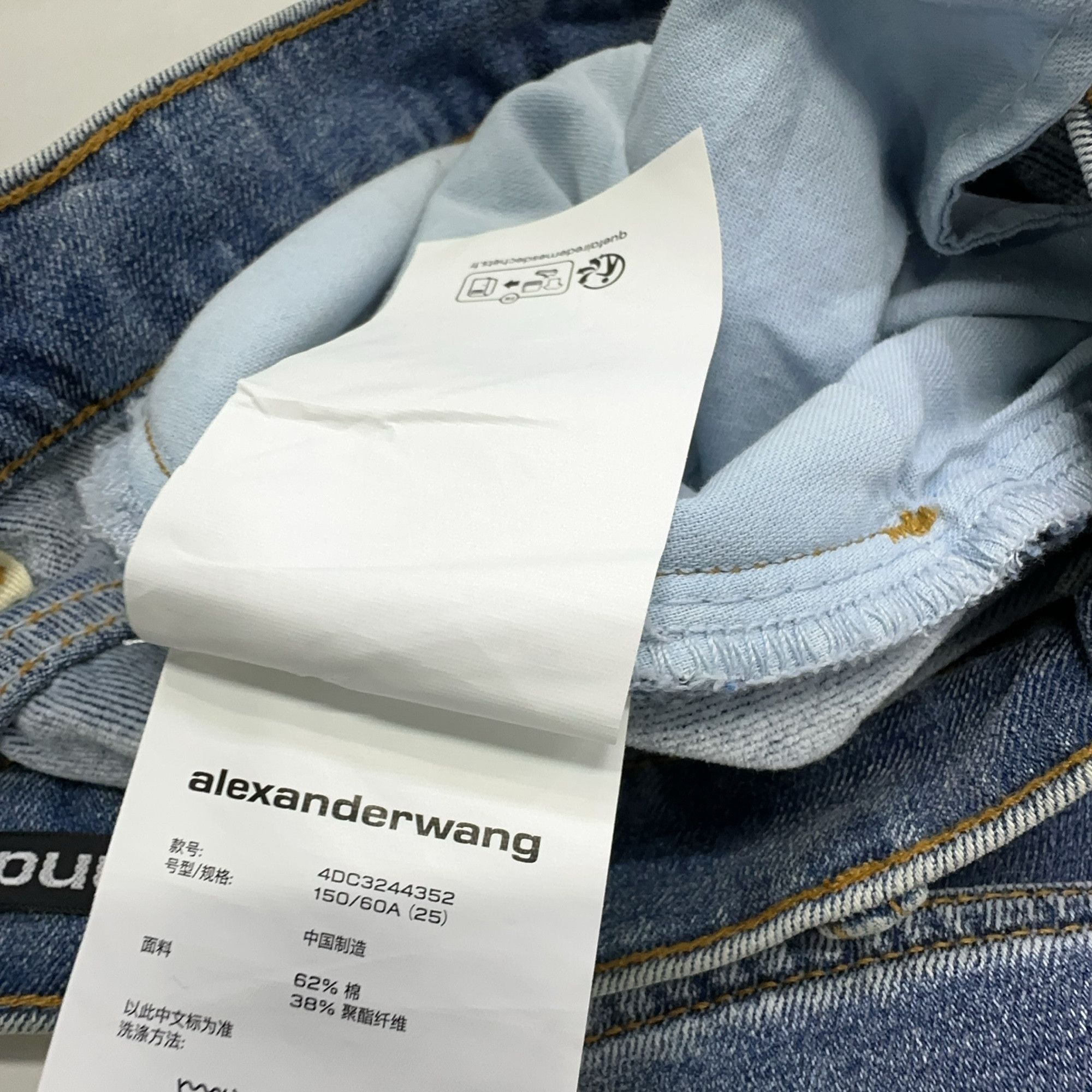 Alexander Wang Alexander Wang Blue Jeans Size 25 Size 25" / US 0 / IT 36 - 5 Thumbnail
