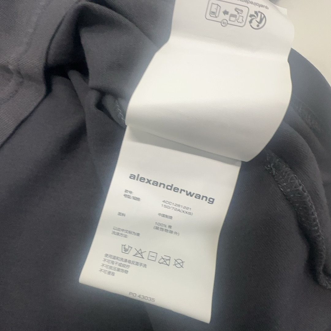 Alexander Wang Alexander Wang Logo Short Sleeve T-Shirt Size XXS Size XXS / US 00 / IT 34 - 3 Thumbnail