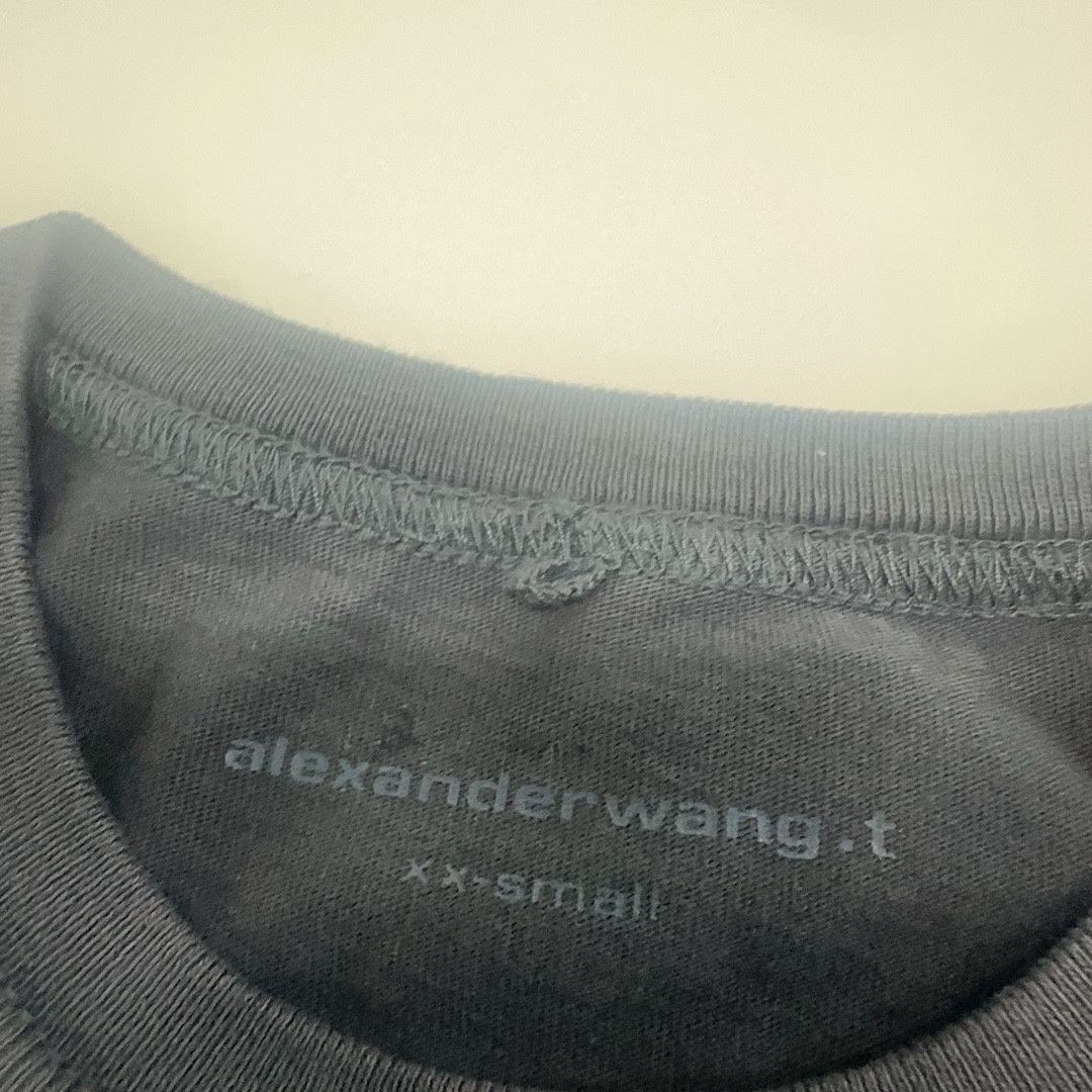Alexander Wang Alexander Wang Logo Short Sleeve T-Shirt Size XXS Size XXS / US 00 / IT 34 - 5 Thumbnail