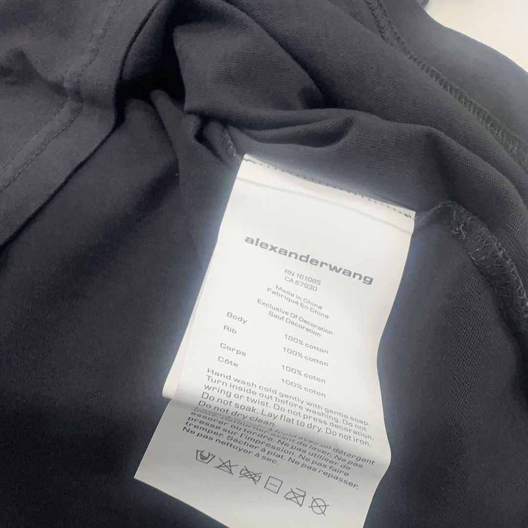 Alexander Wang Alexander Wang Logo Short Sleeve T-Shirt Size XXS Size XXS / US 00 / IT 34 - 4 Thumbnail