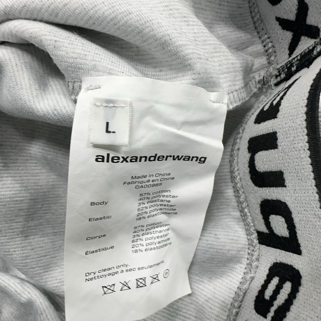Alexander Wang Alexander Wang Logo Elastic Hoodie Size L Size L / US 10 / IT 46 - 5 Thumbnail