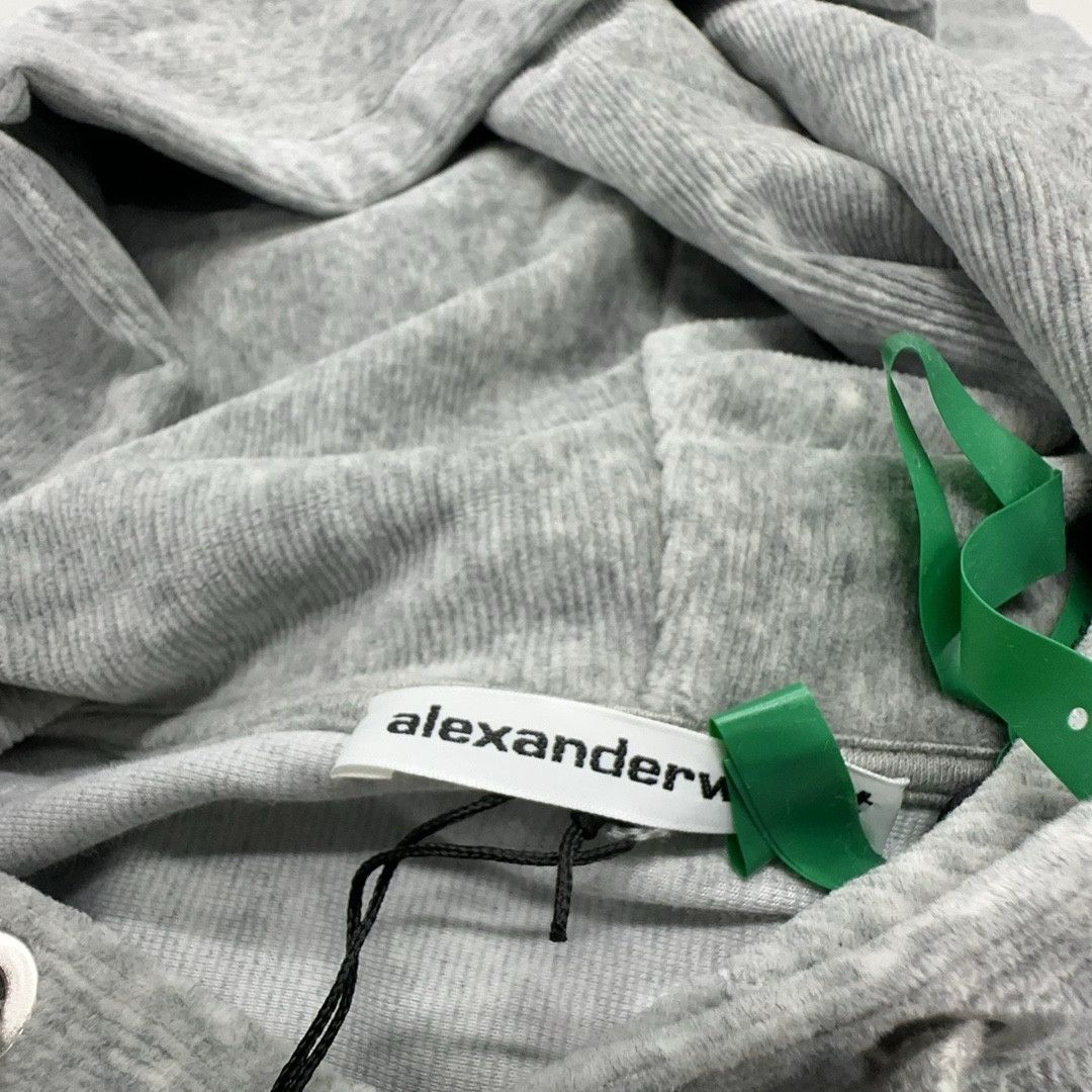 Alexander Wang Alexander Wang Logo Elastic Hoodie Size L Size L / US 10 / IT 46 - 3 Thumbnail
