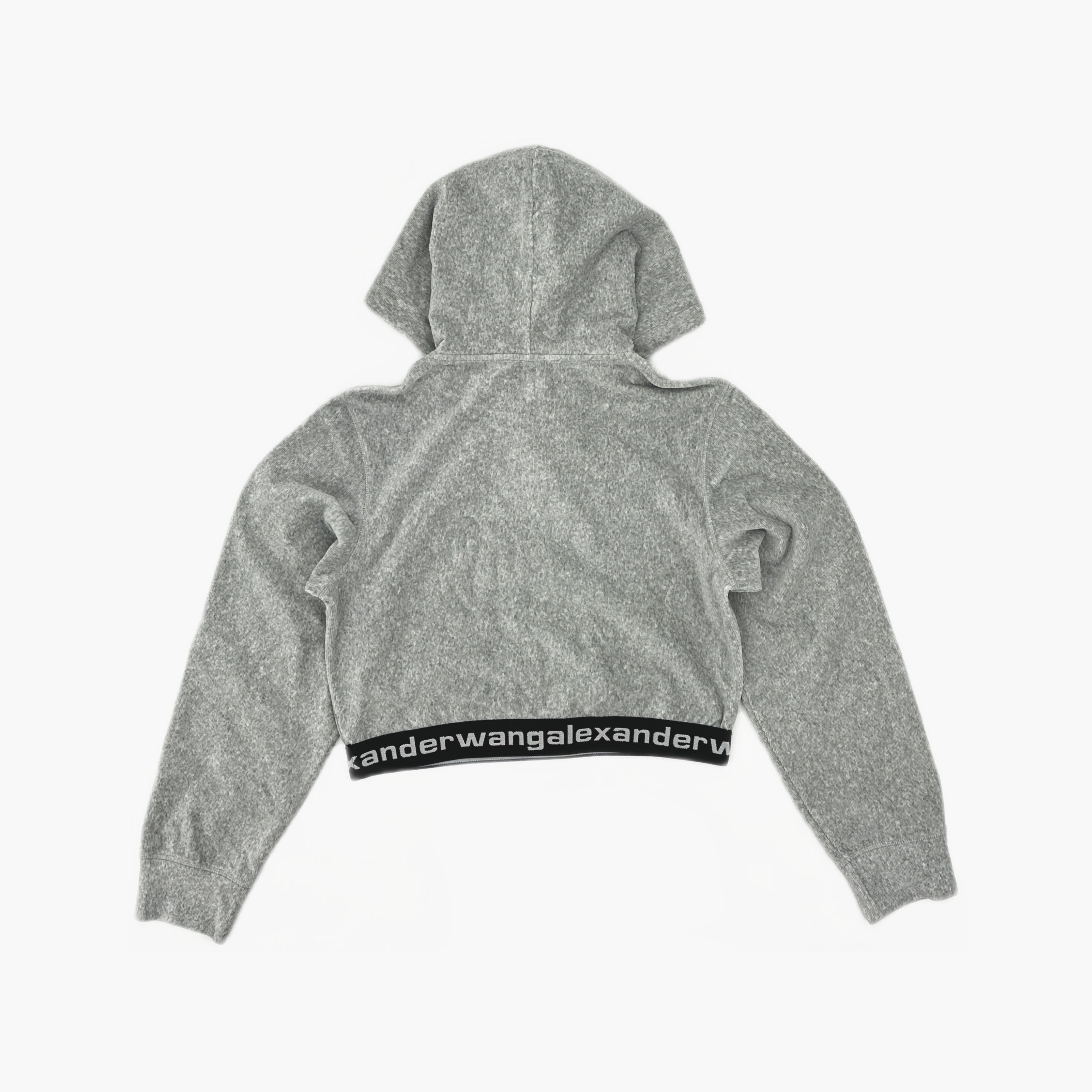 Alexander Wang Alexander Wang Logo Elastic Hoodie Size L Size L / US 10 / IT 46 - 2 Thumbnail