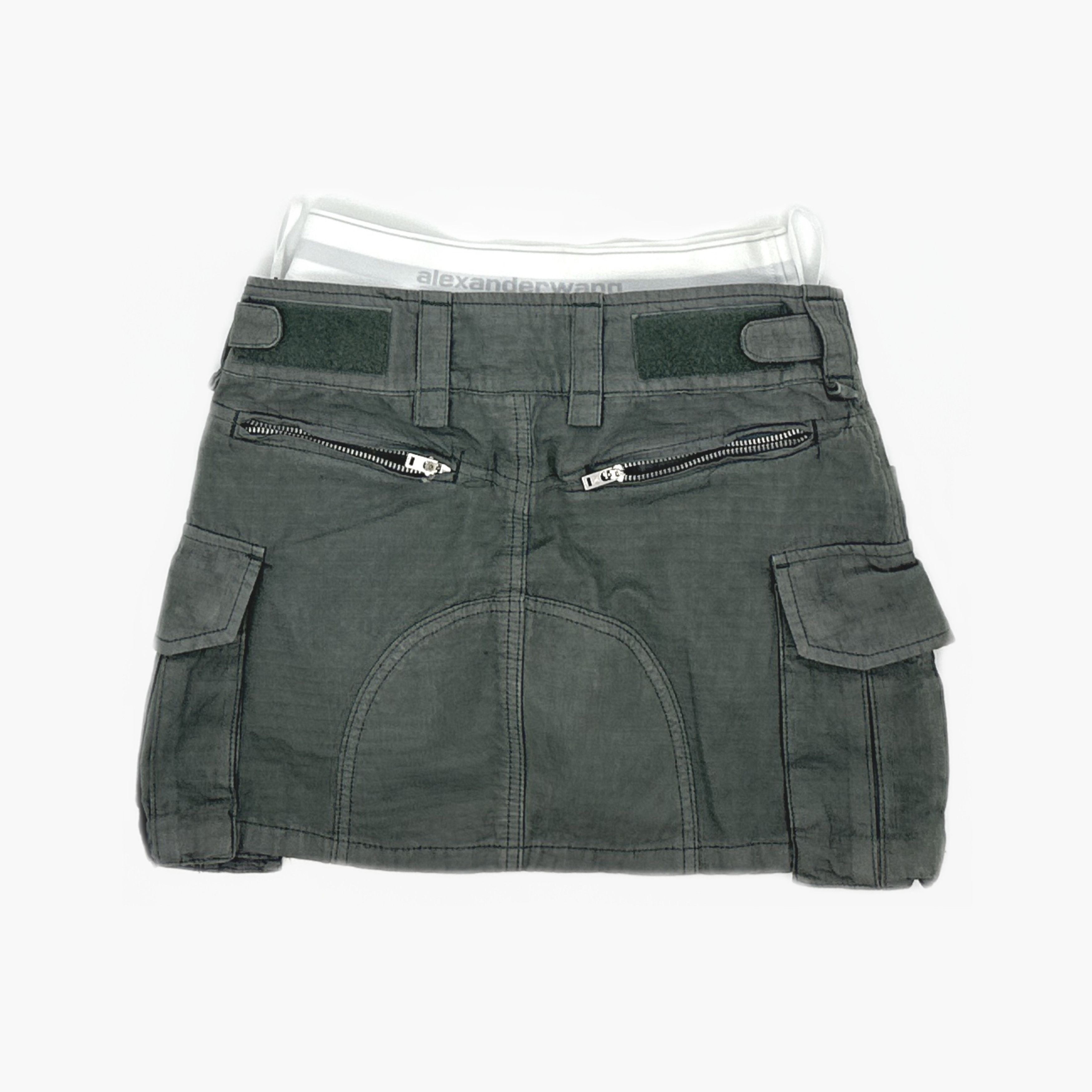 Alexander Wang Alexander Wang Cargo Mini Skirt Size 25 Size 25" / US 0 / IT 36 - 2 Thumbnail