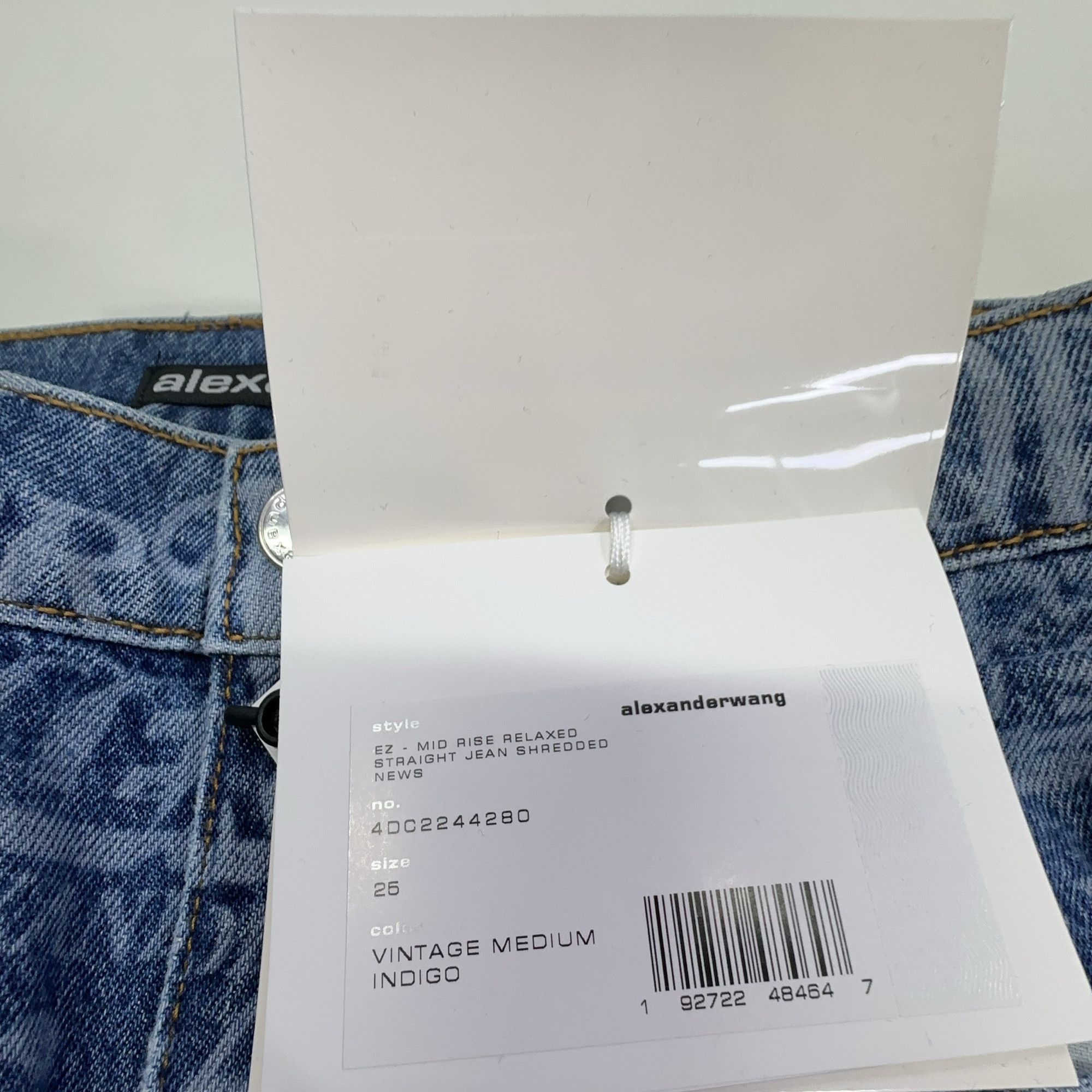 Alexander Wang Alexander Wang News Print Jeans Size 25 Size 25" / US 0 / IT 36 - 3 Thumbnail