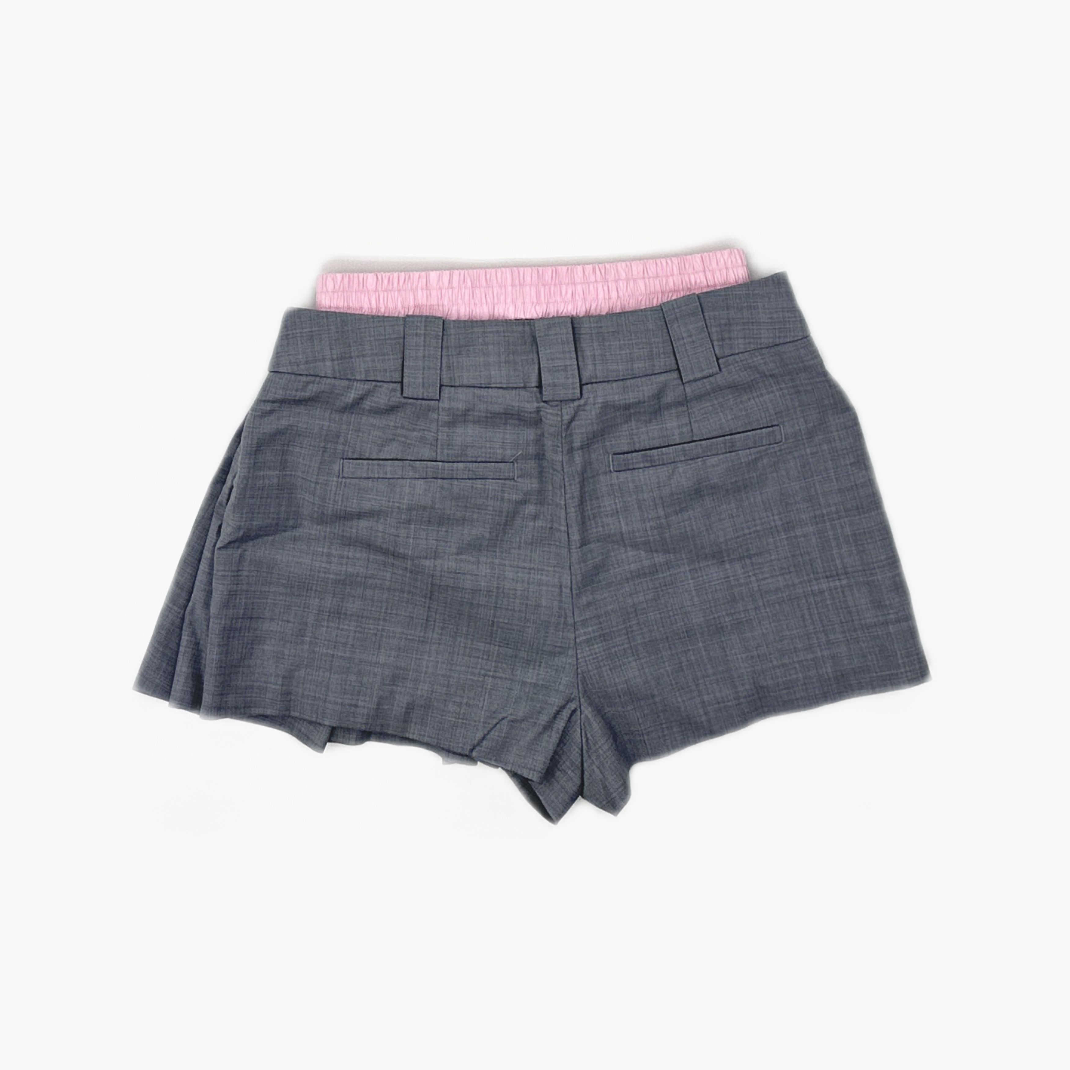 Alexander Wang Alexander Wang Layered Waist Shorts Size 0 Size 25" / US 0 / IT 36 - 2 Thumbnail