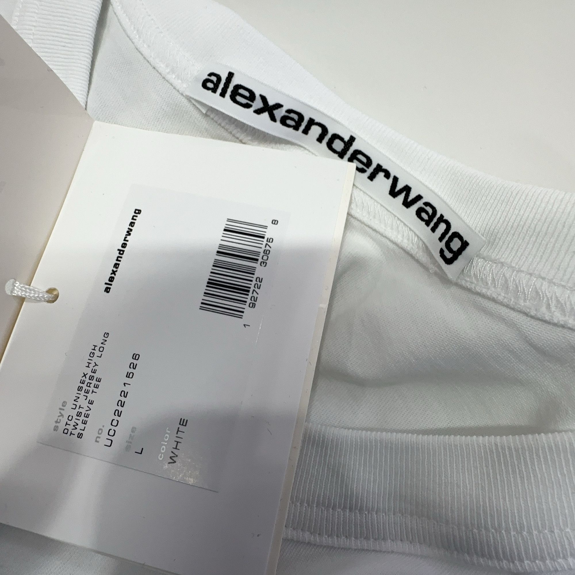 Alexander Wang Alexander Wang Logo Long Sleeve T-Shirt Size L Size US L / EU 52-54 / 3 - 5 Thumbnail
