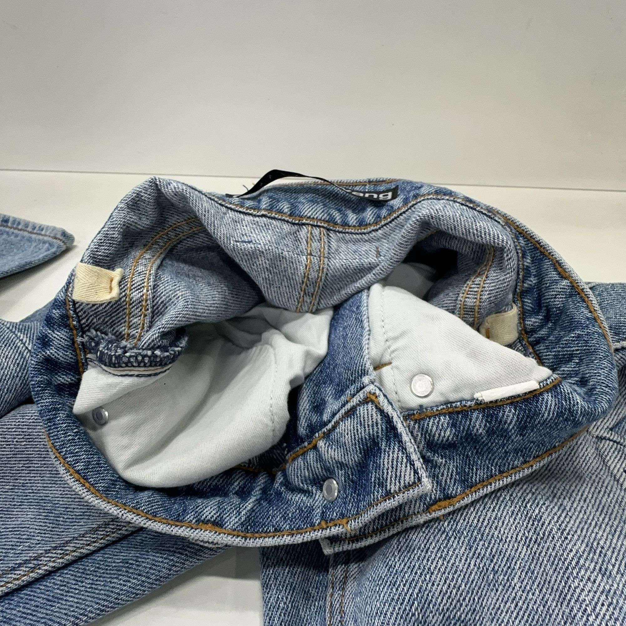 Alexander Wang Alexander Wang Logo Twisted Seam Jeans Size 23 Size 23" - 6 Thumbnail