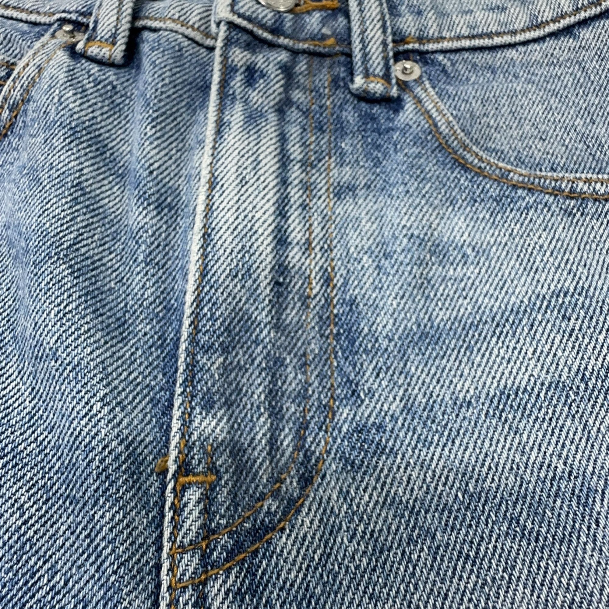 Alexander Wang Alexander Wang Logo Twisted Seam Jeans Size 23 Size 23" - 7 Thumbnail