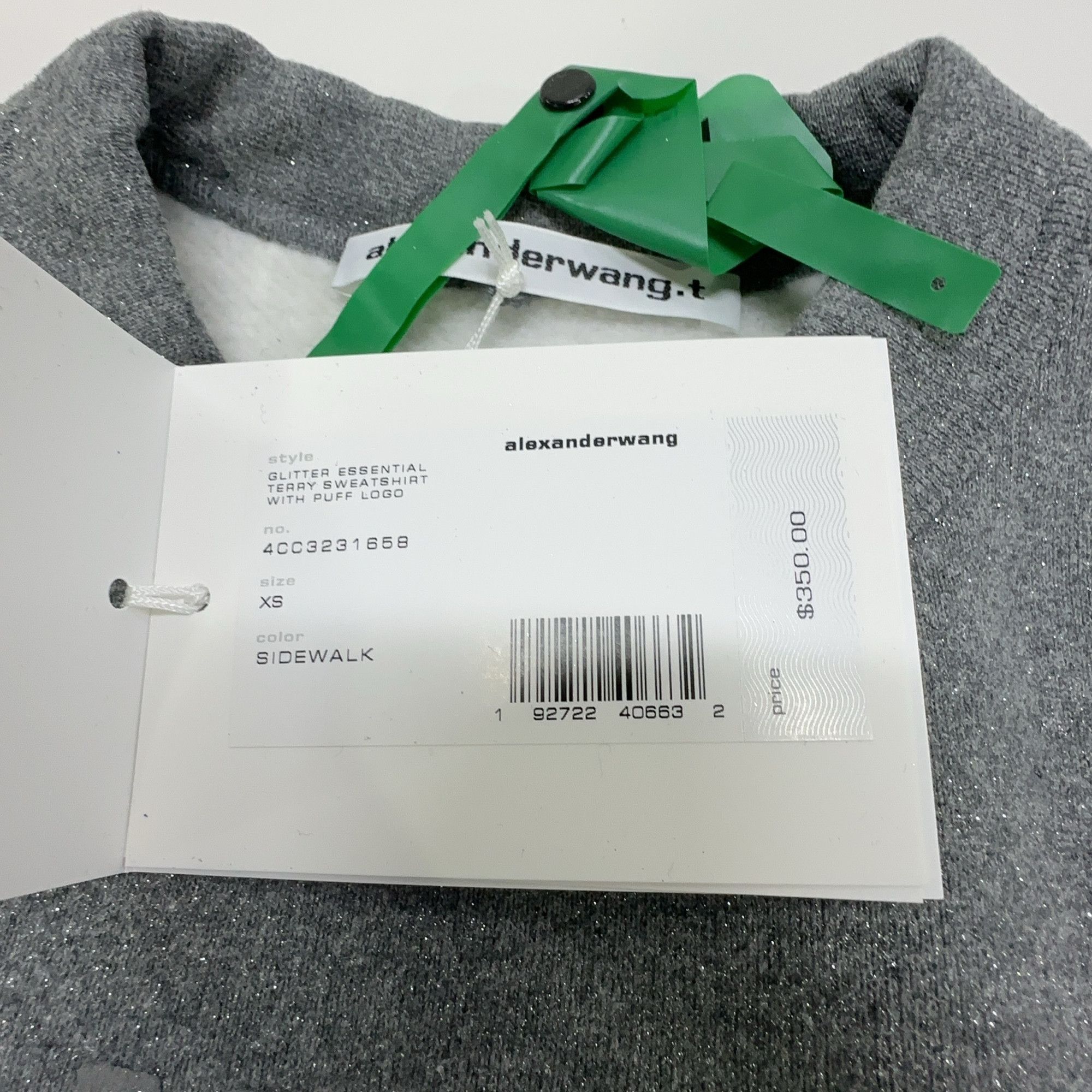Alexander Wang Alexander Wang Glitter Sweatshirt Size XS Size XS / US 0-2 / IT 36-38 - 6 Thumbnail