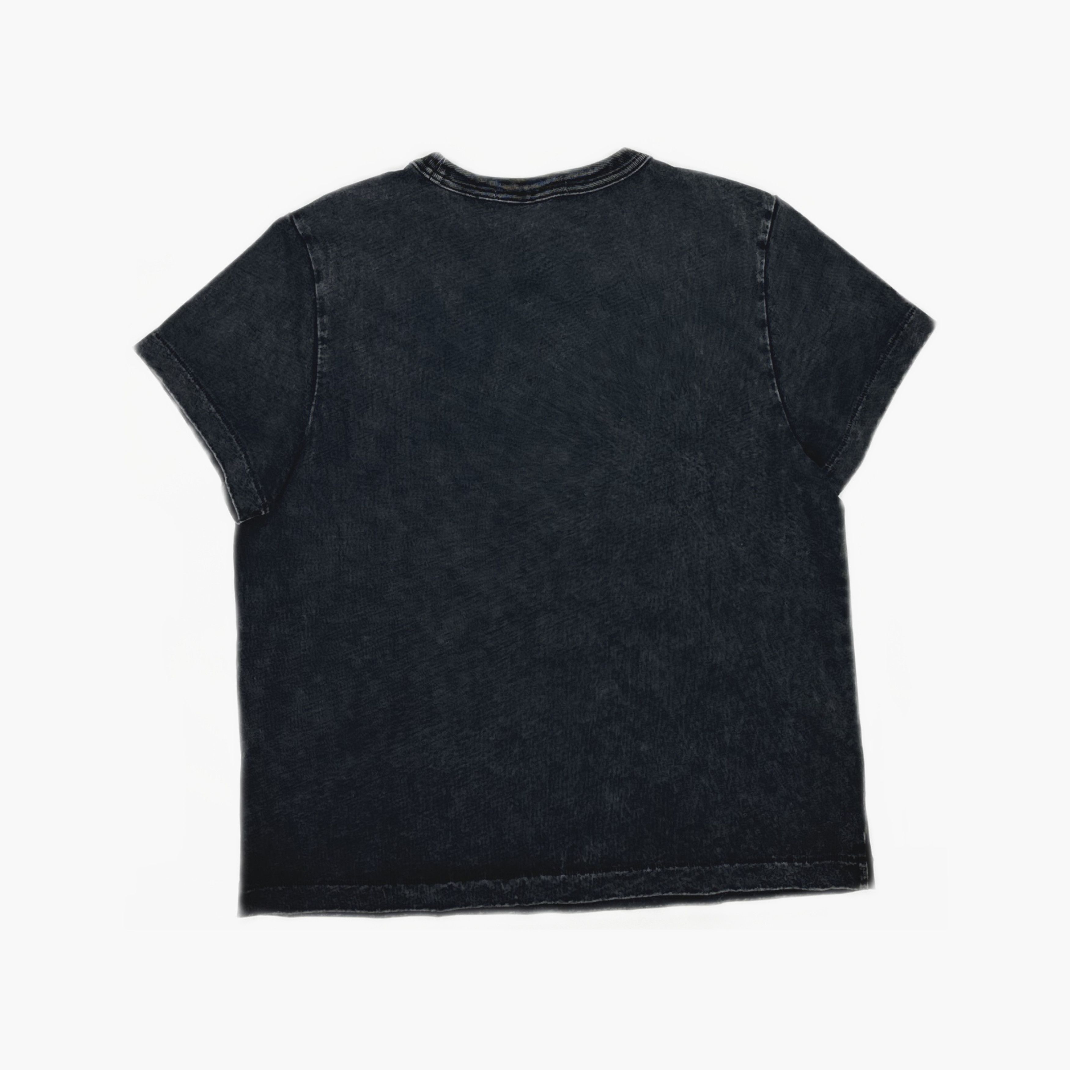 Alexander Wang Alexander Wang Acid Logo Shrunken T-Shirt Size L Size L / US 10 / IT 46 - 2 Thumbnail