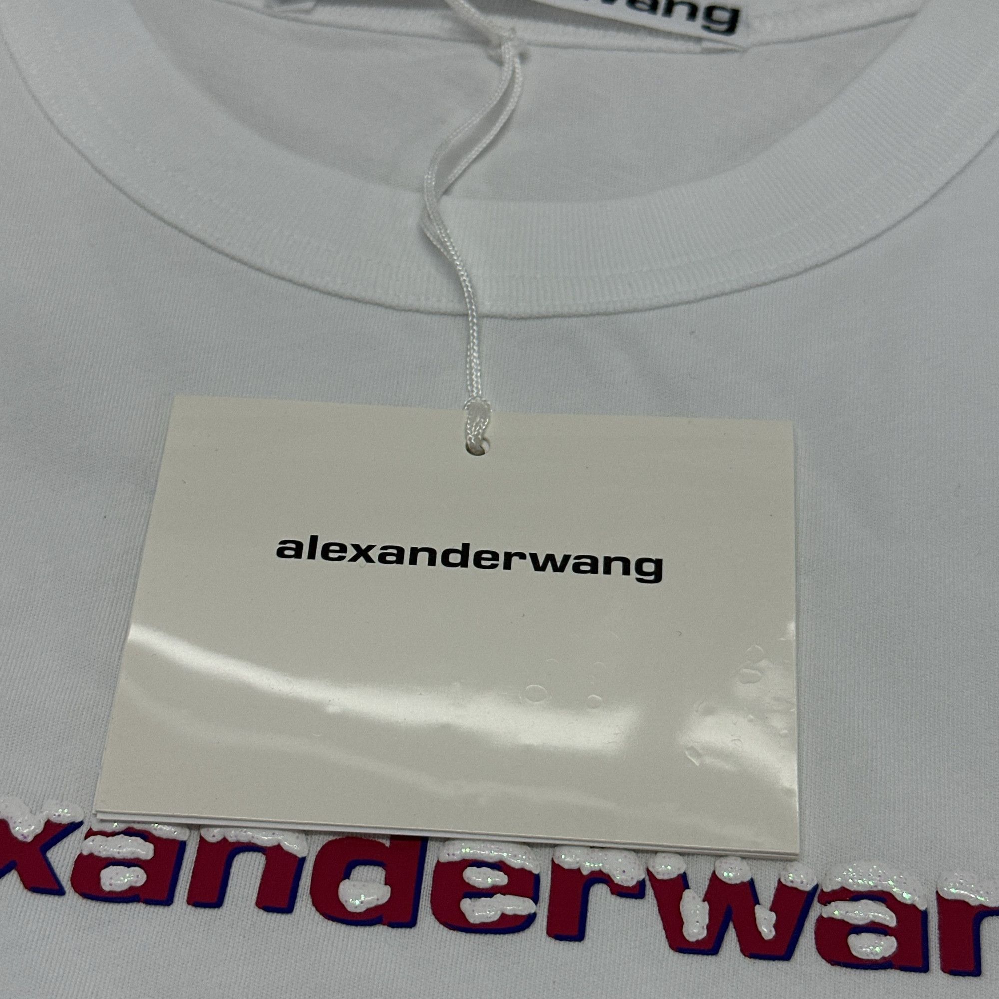Alexander Wang Alexander Wang Logo Print T-Shirt Size S Size S / US 4 / IT 40 - 4 Thumbnail