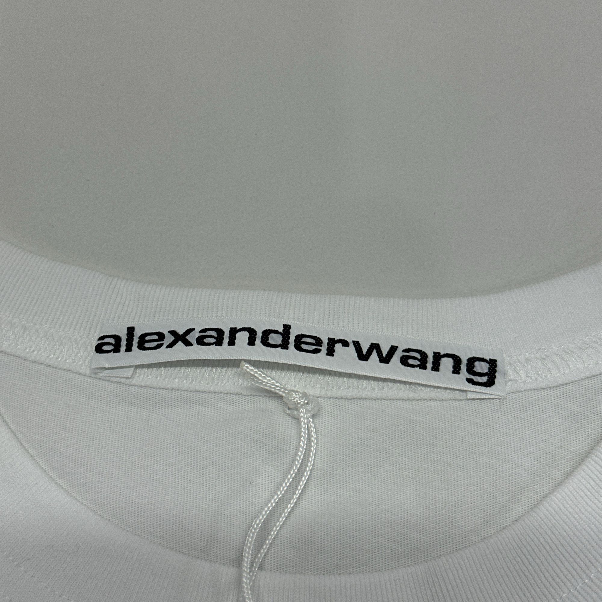 Alexander Wang Alexander Wang Logo Print T-Shirt Size S Size S / US 4 / IT 40 - 3 Thumbnail