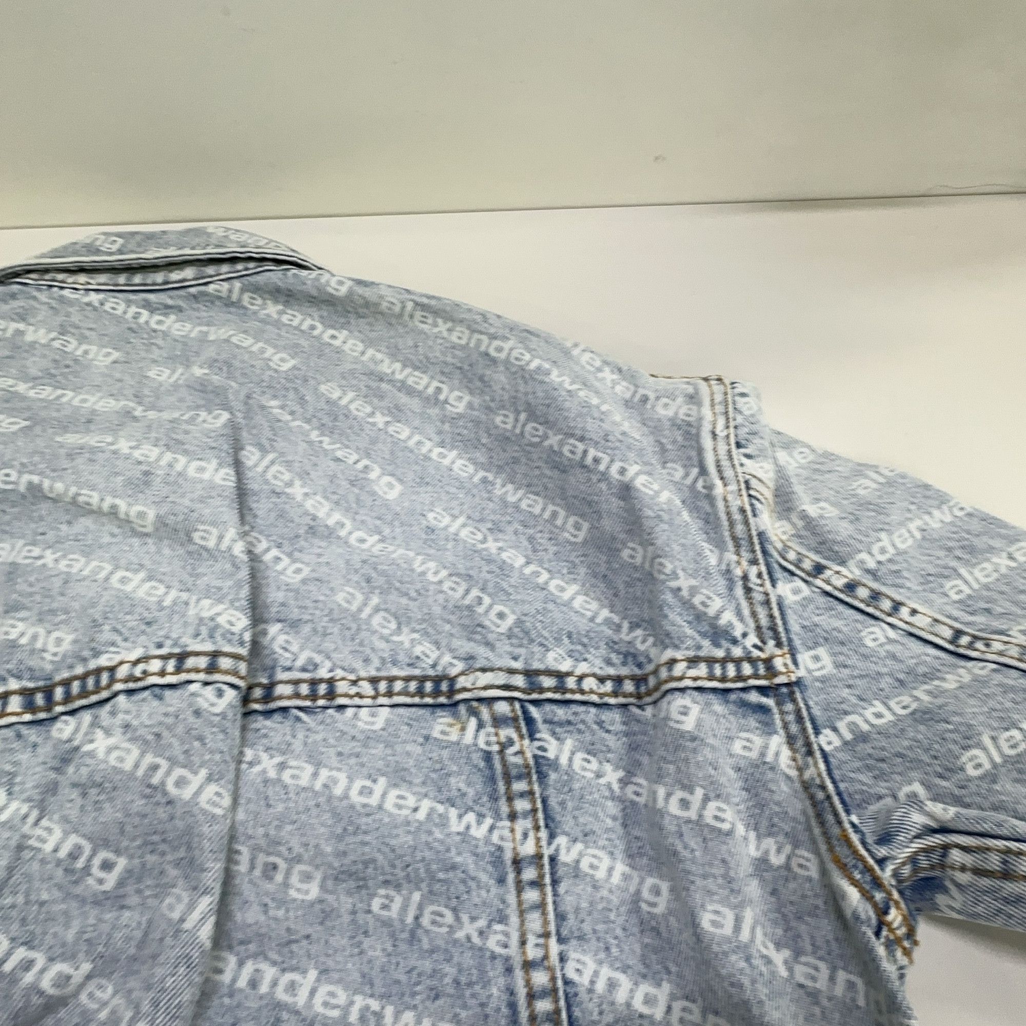 Alexander Wang Alexander Wang All-Over Print Denim Jacket Size S Size S / US 4 / IT 40 - 11 Thumbnail