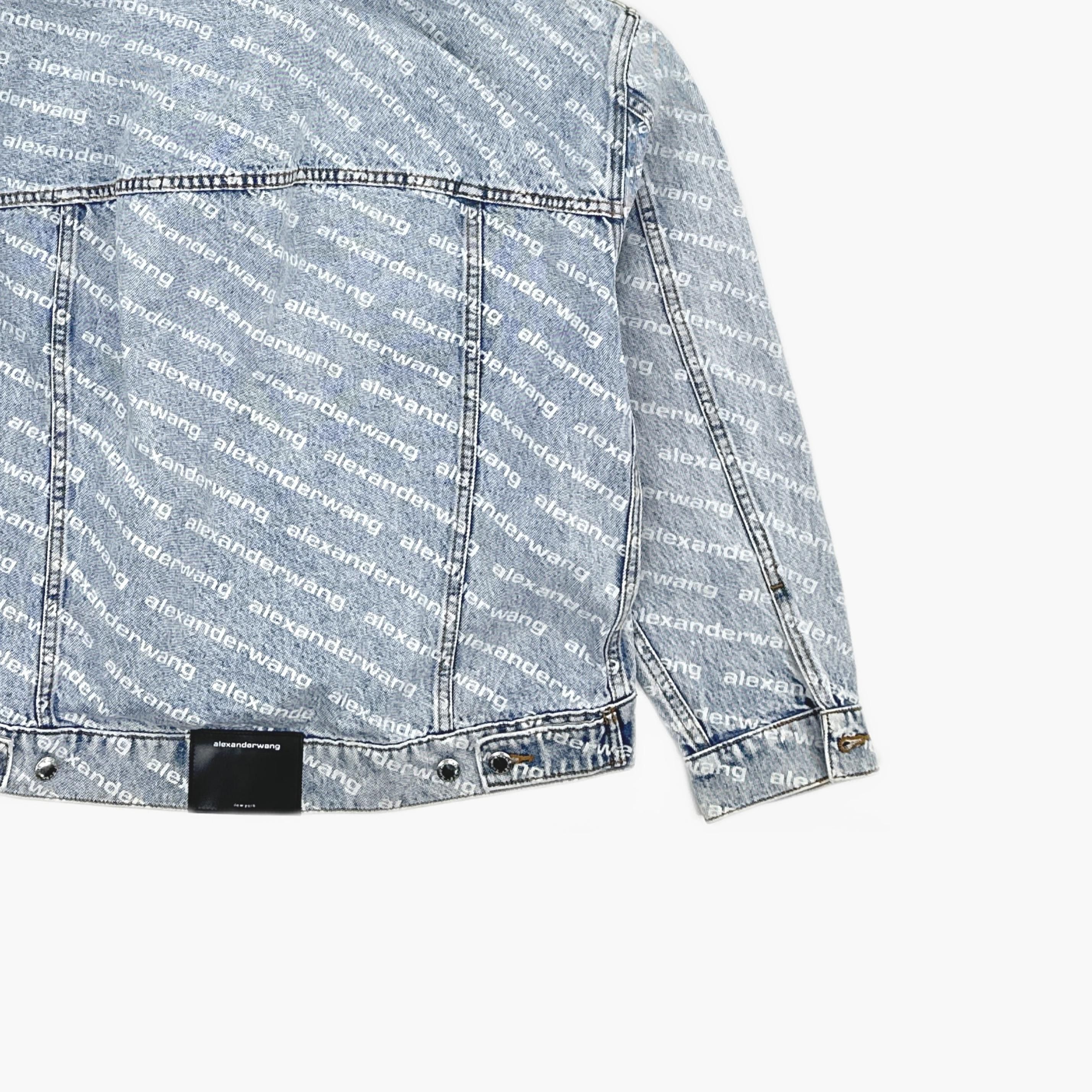Alexander Wang Alexander Wang Logo Denim Jacket Size M Size M / US 6-8 / IT 42-44 - 5 Thumbnail