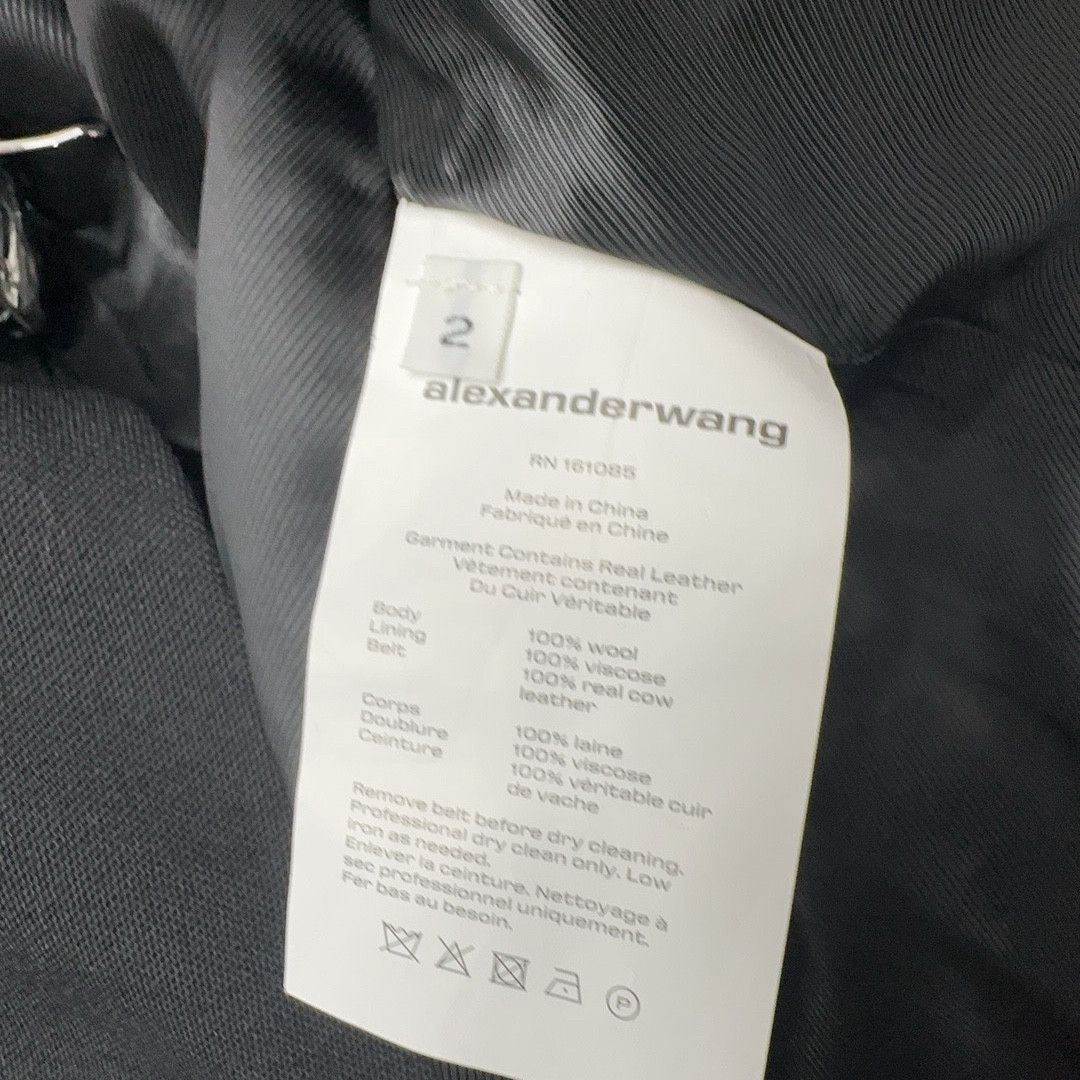 Alexander Wang Alexander Wang Wool Belted Blazer Size 2 Size XS / US 0-2 / IT 36-38 - 3 Thumbnail