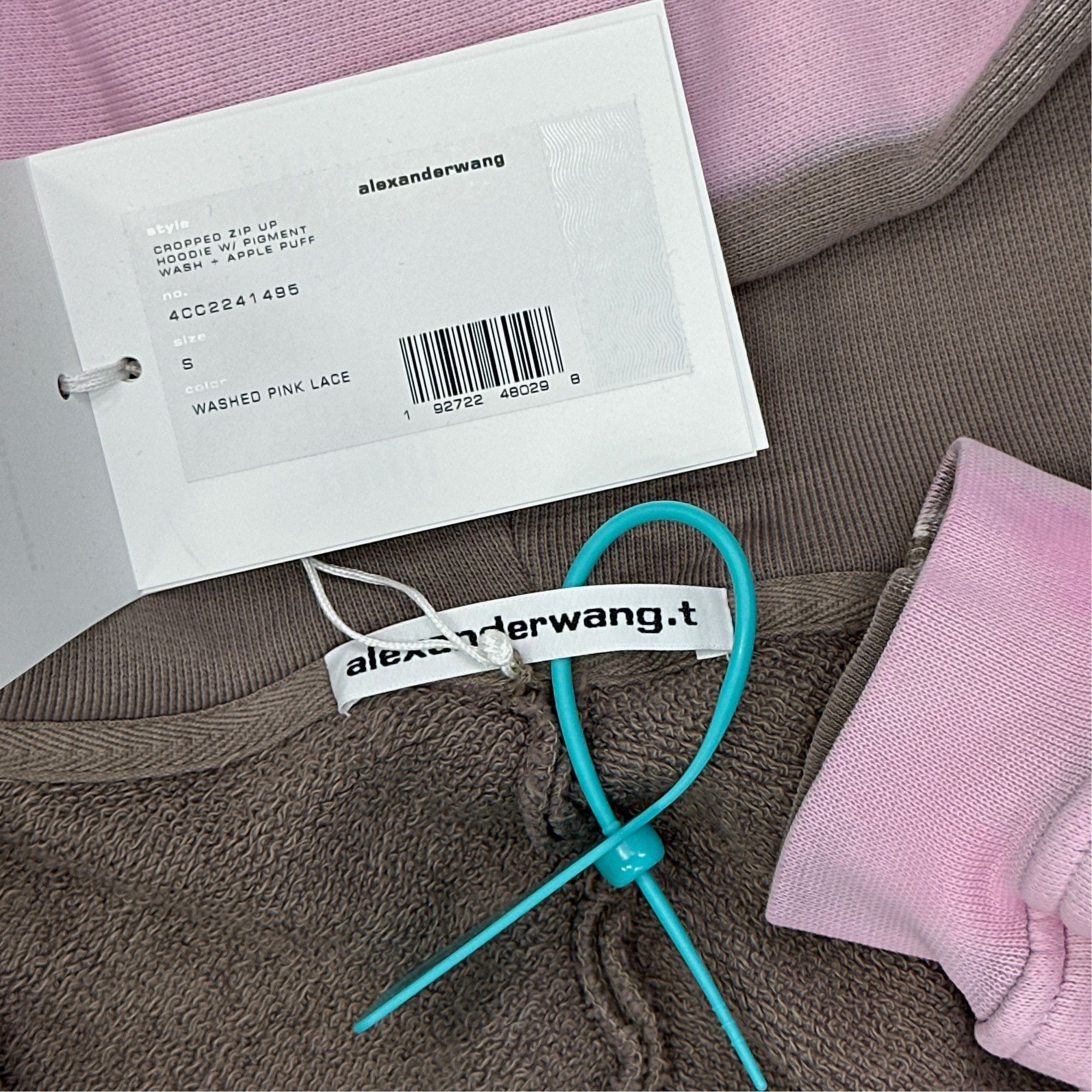 Alexander Wang Alexander Wang Logo Zip Up Hoodie Size S Size S / US 4 / IT 40 - 3 Thumbnail
