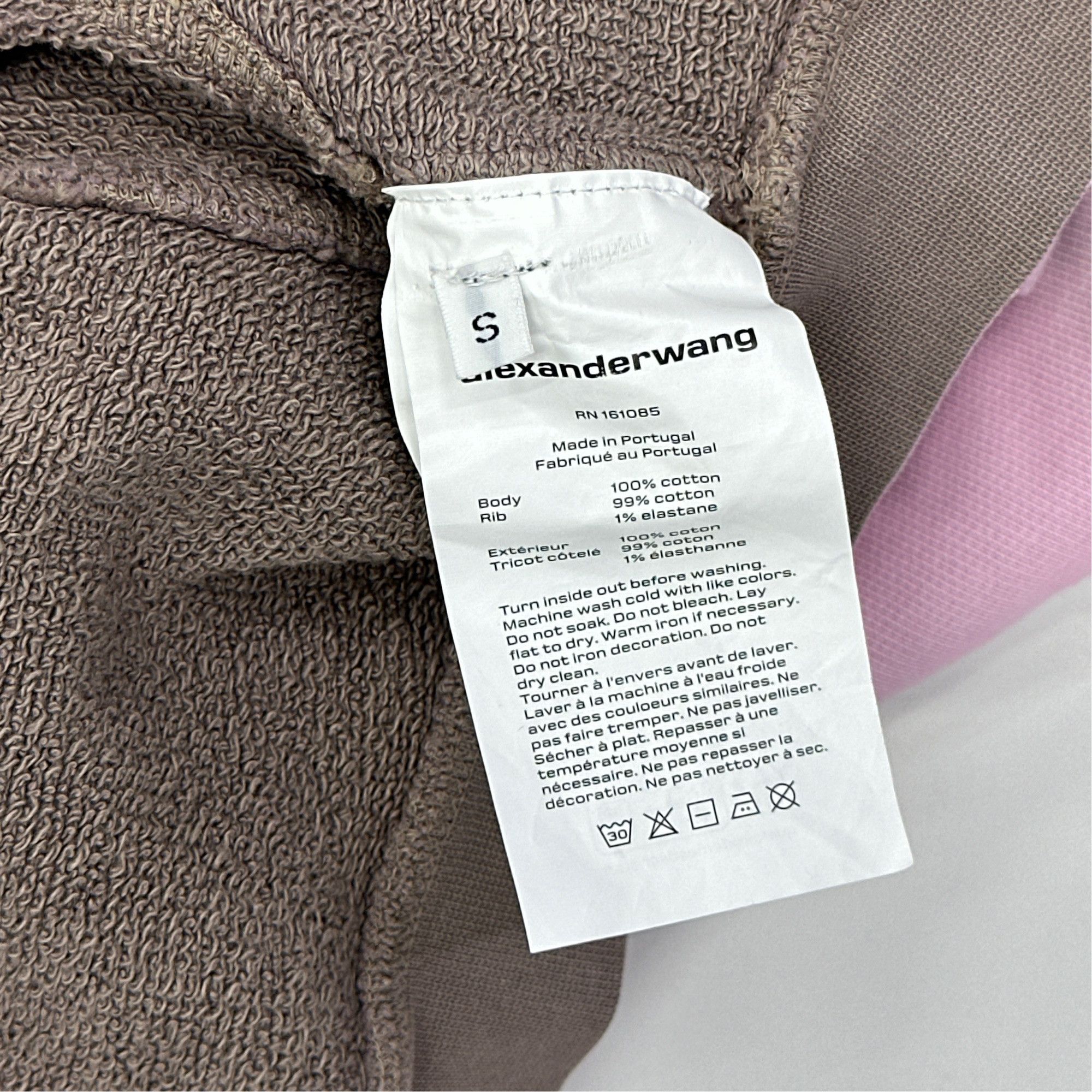 Alexander Wang Alexander Wang Logo Zip Up Hoodie Size S Size S / US 4 / IT 40 - 2 Thumbnail