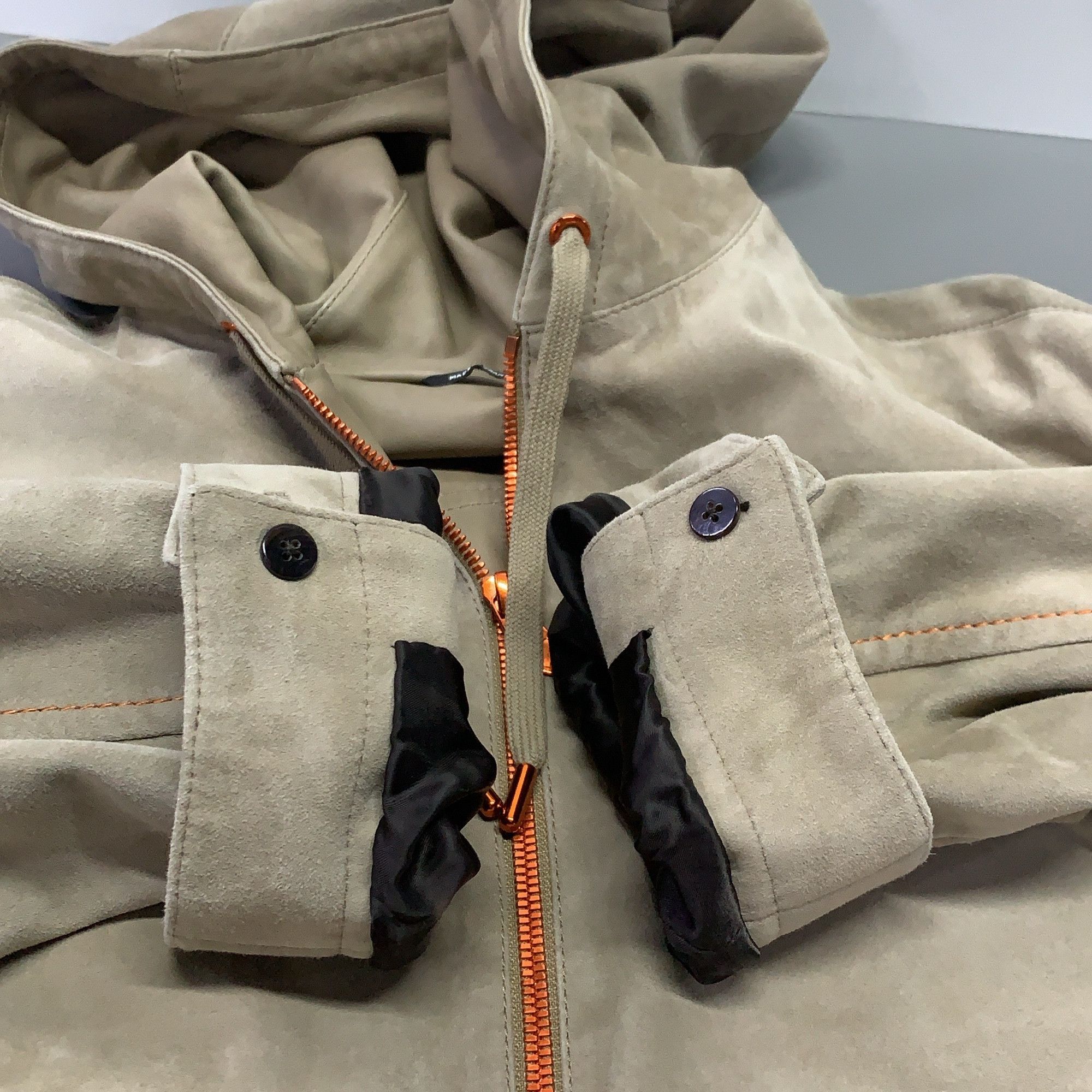 Hermes Hermès Reindeer Skin Hooded Jacket Size S Size US S / EU 44-46 / 1 - 10 Thumbnail