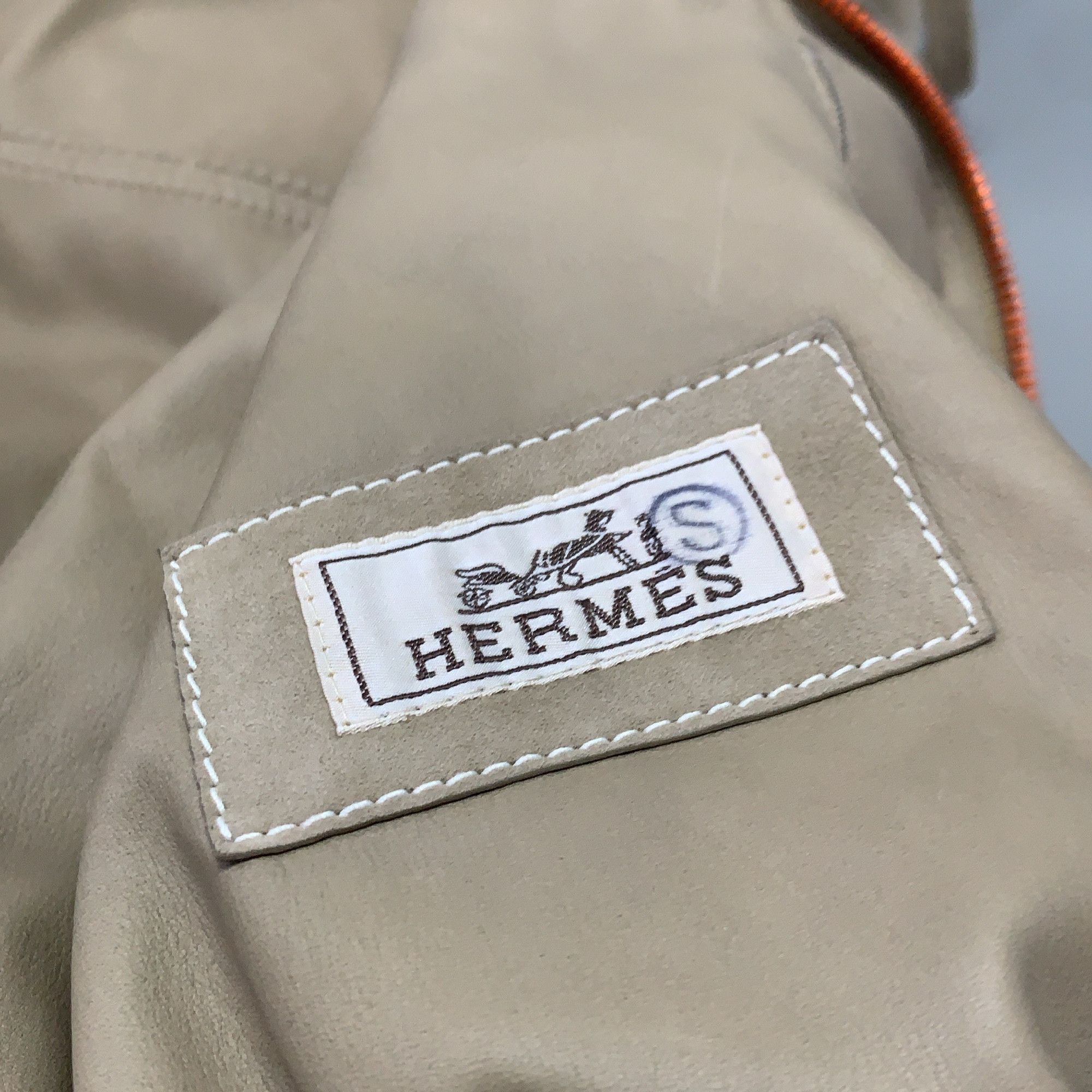 Hermes Hermès Reindeer Skin Hooded Jacket Size S Size US S / EU 44-46 / 1 - 3 Thumbnail