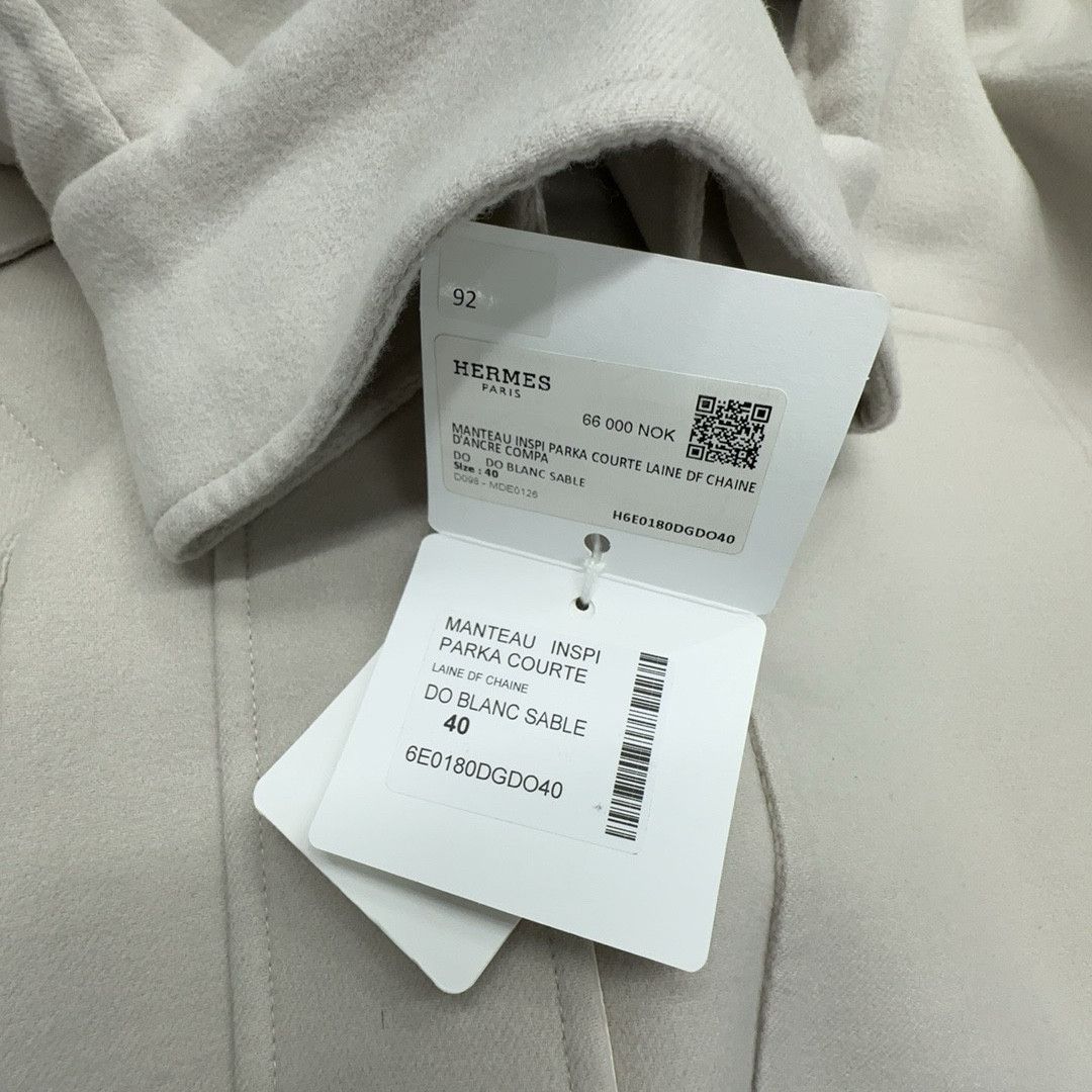 Hermes Hermès Wool Parka Coat Size 40 Size M / US 6-8 / IT 42-44 - 3 Thumbnail