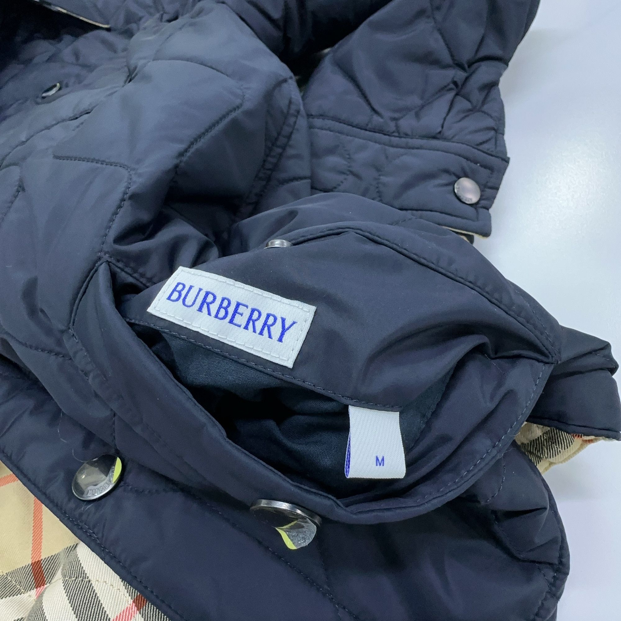 Burberry Burberry Reversible Quilted Shirt Jacket Size M Size US M / EU 48-50 / 2 - 7 Thumbnail