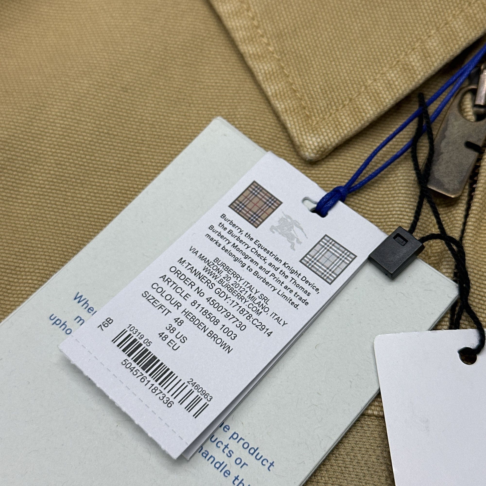 Burberry Burberry Equestrian Knight Print Zip Jacket Size 48 Size US M / EU 48-50 / 2 - 4 Thumbnail