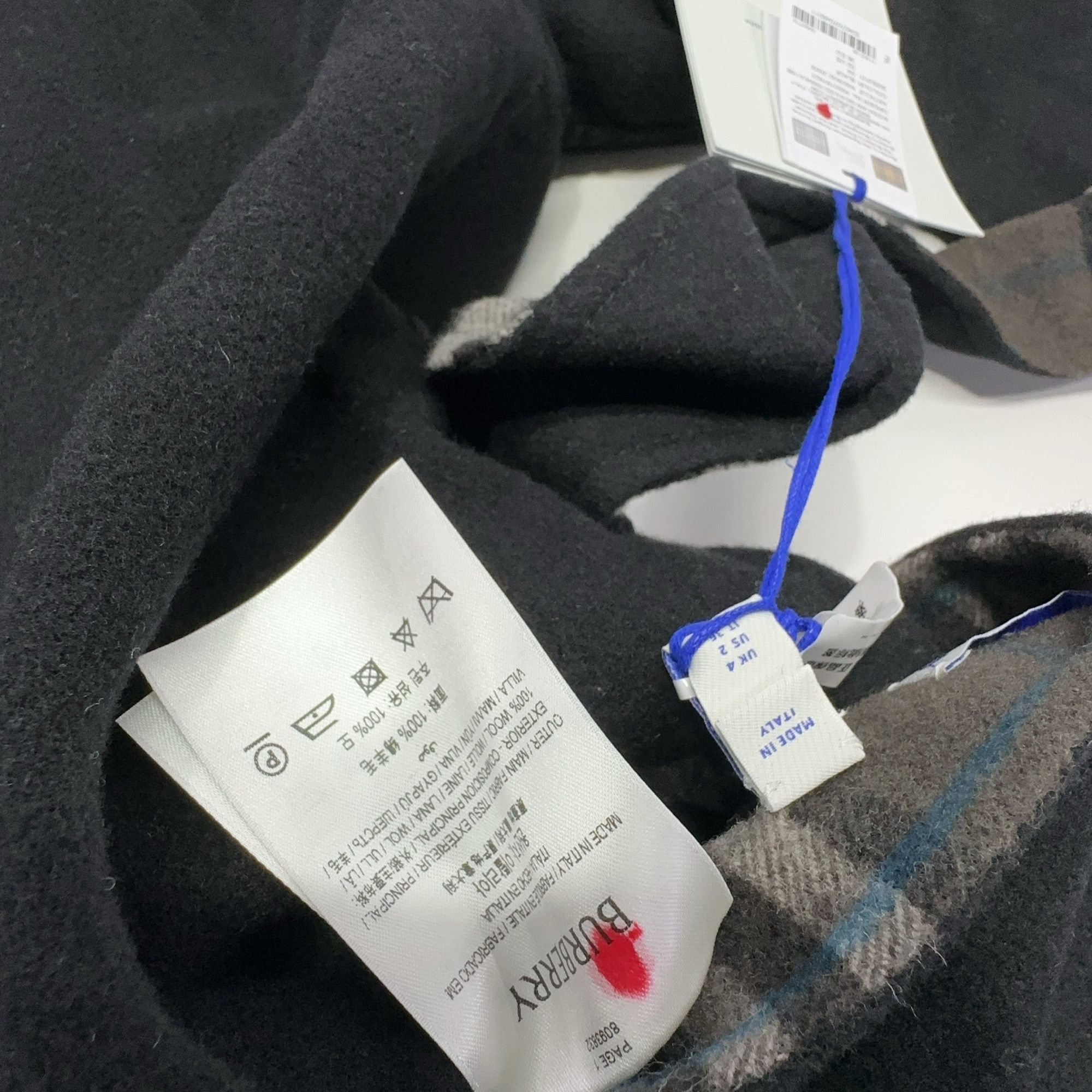 Burberry Burberry Reversible Hooded Wool Coat Size 4 Size S / US 4 / IT 40 - 6 Thumbnail