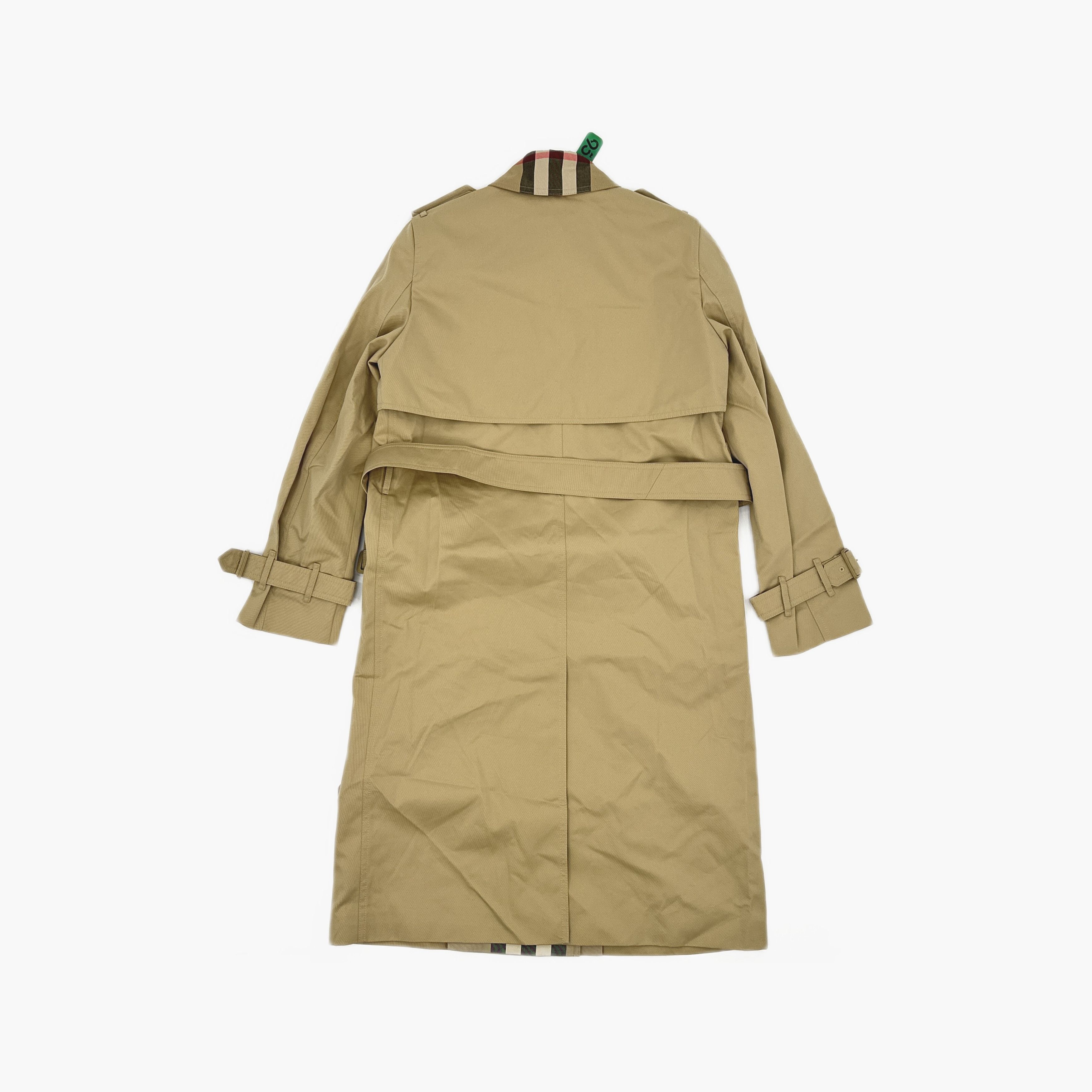 Burberry Burberry Honey Check Trench Coat US 4 Size S / US 4 / IT 40 - 2 Thumbnail