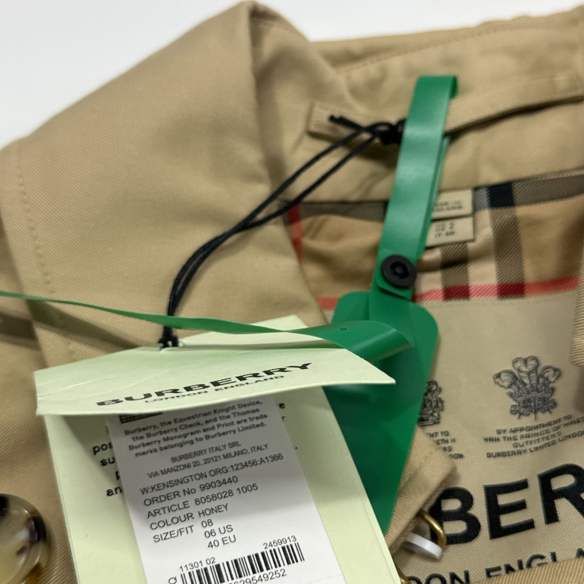 Burberry Burberry Kensington Trench Coat Size UK 8 Size S / US 4 / IT 40 - 4 Thumbnail