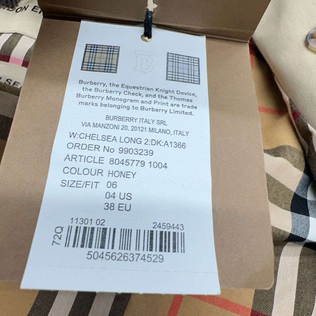 Burberry Burberry Honey Trench Coat Size UK 6 Size XS / US 0-2 / IT 36-38 - 4 Thumbnail
