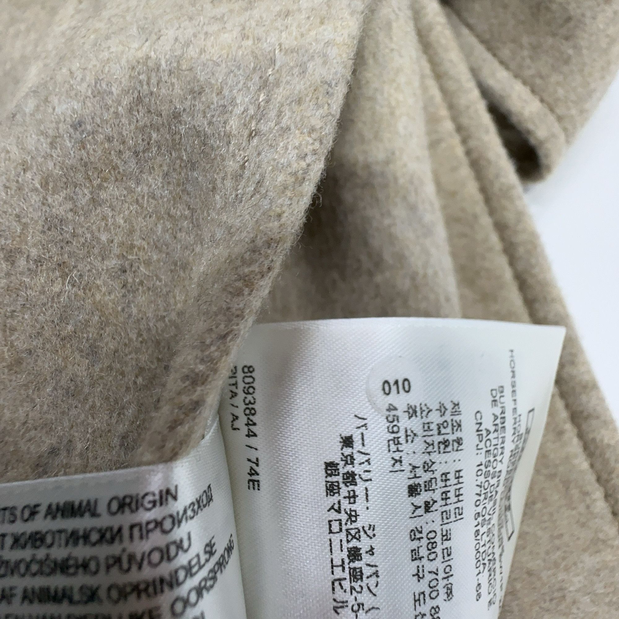 Burberry Burberry Cashmere Belted Coat US 6 Size M / US 6-8 / IT 42-44 - 2 Thumbnail