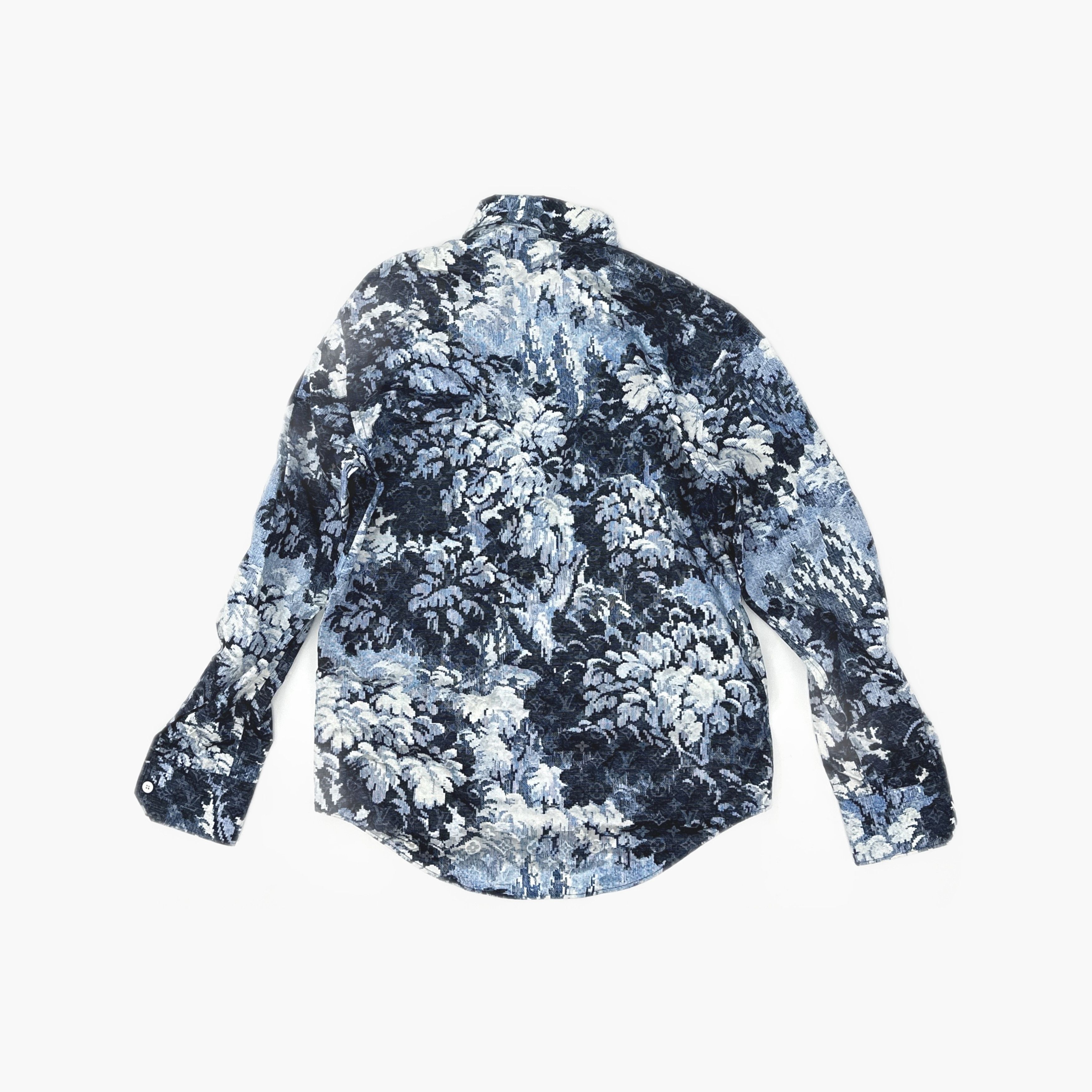 Louis Vuitton Louis Vuitton Tapestry Print Button Up Shirt Size S Size US S / EU 44-46 / 1 - 2 Thumbnail