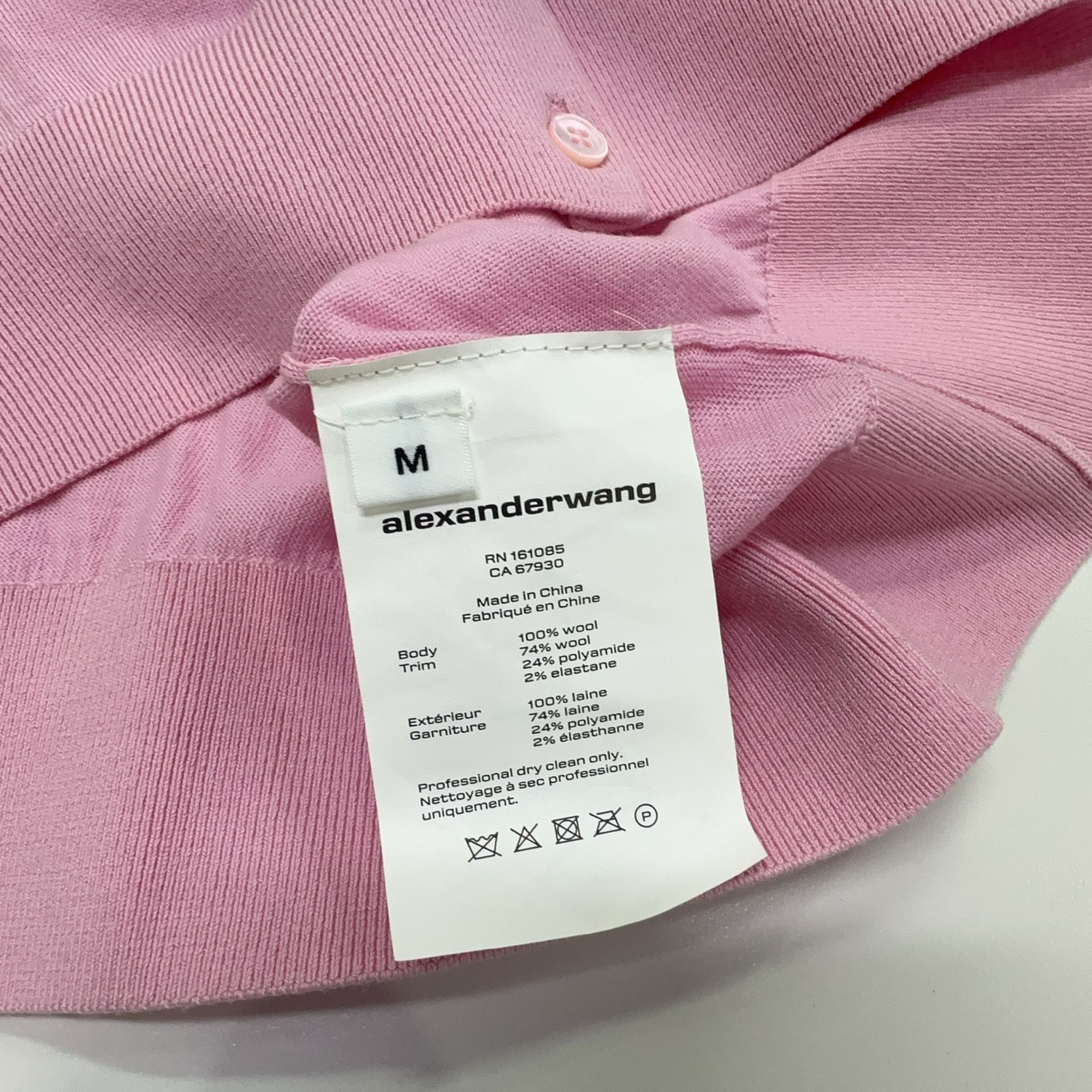 Alexander Wang Alexander Wang Logo Embossed Cardigan Size M Size M / US 6-8 / IT 42-44 - 5 Thumbnail