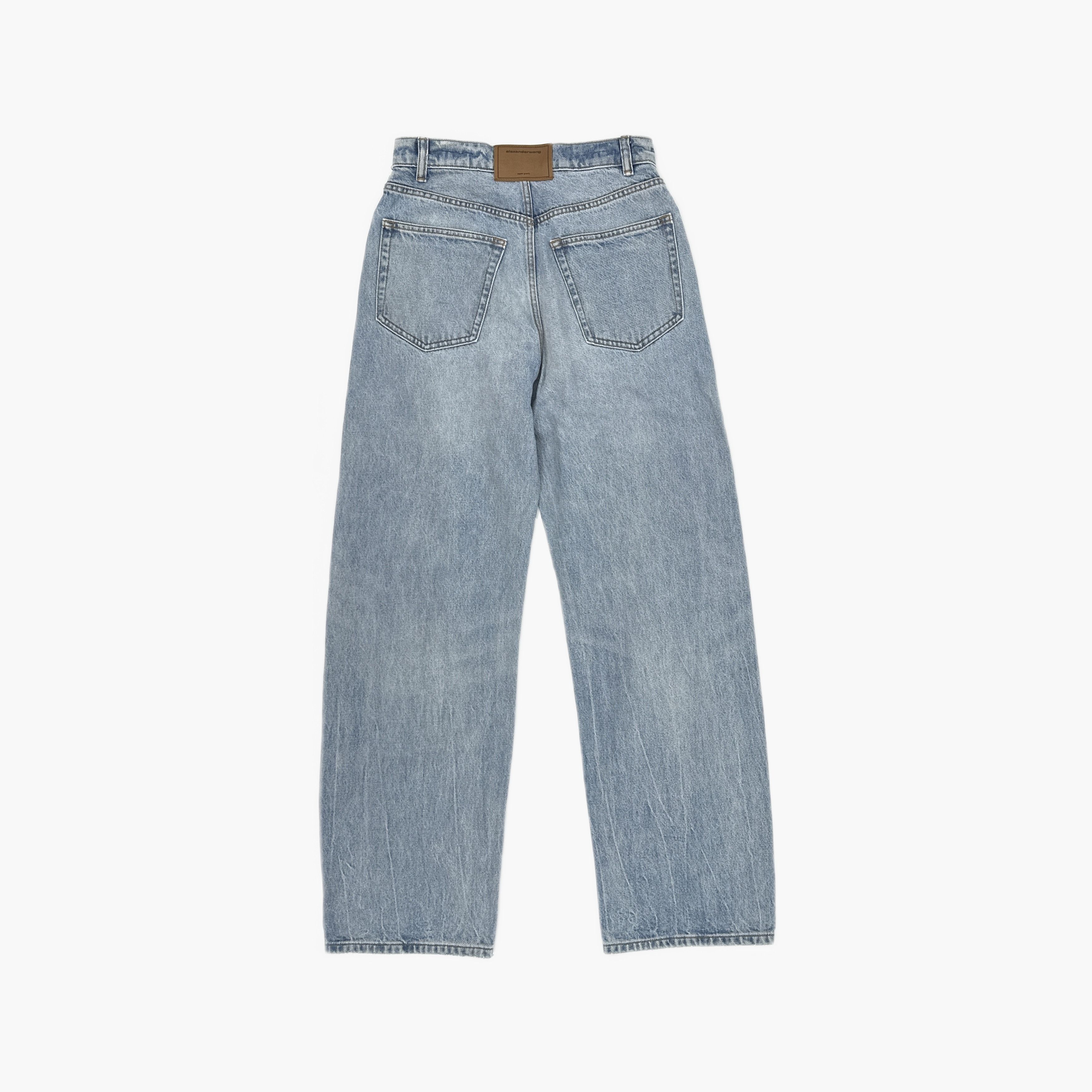 Alexander Wang Alexander Wang Light Wash Jeans Size 25 Size 25" / US 0 / IT 36 - 2 Thumbnail