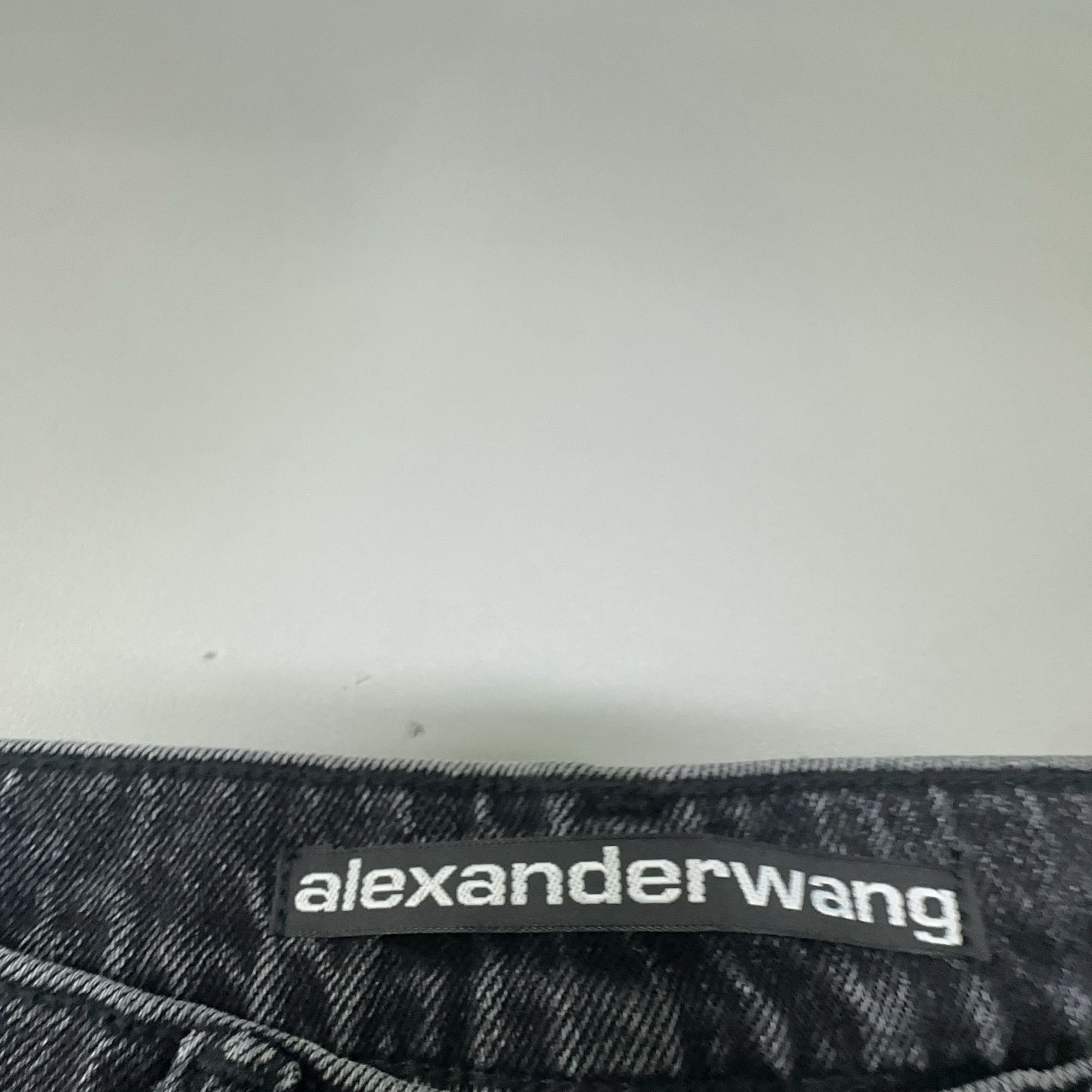 Alexander Wang Alexander Wang Logo Black Jeans Size 25 Size 25" / US 0 / IT 36 - 3 Thumbnail