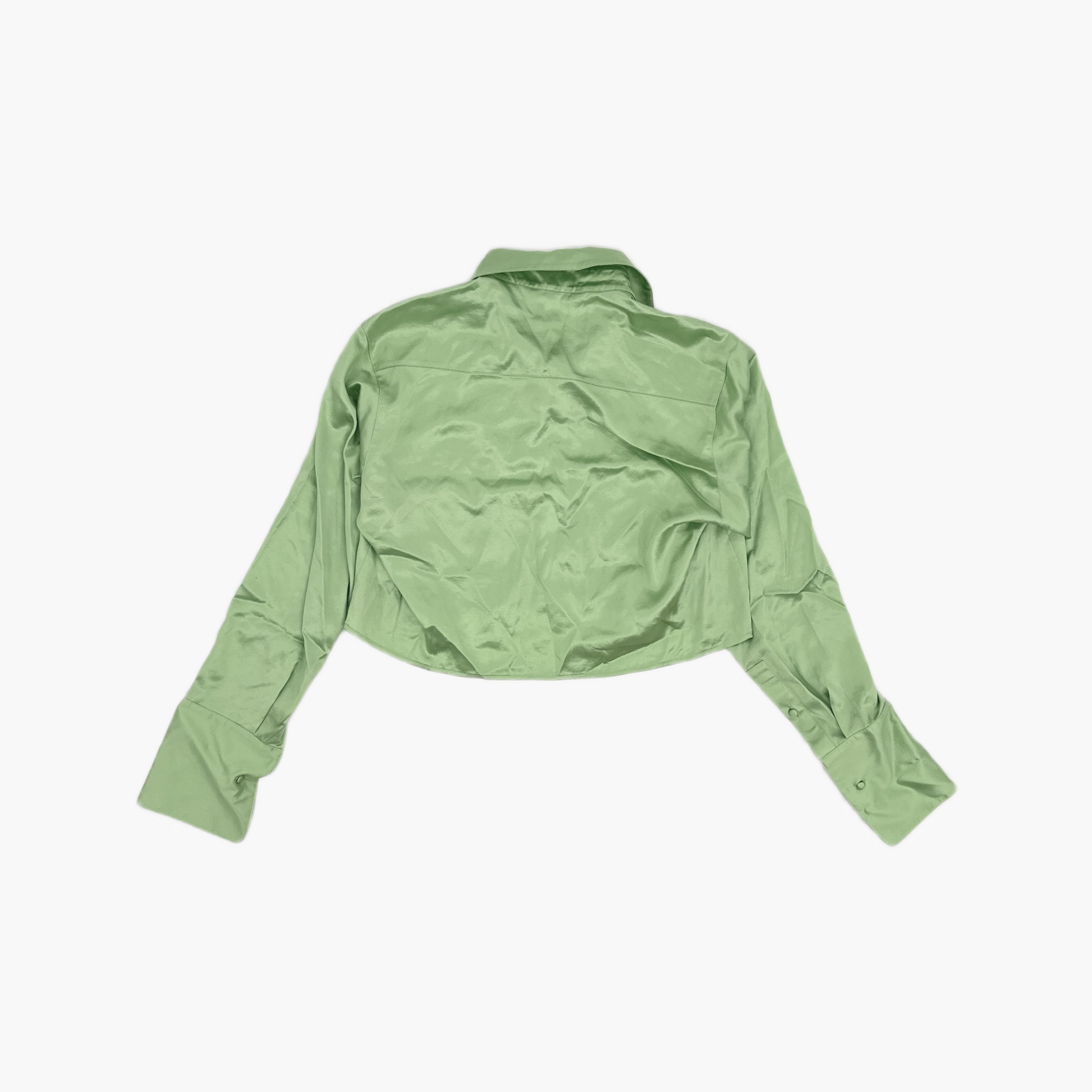 Alexander Wang Alexander Wang Green Button Up Shirt Size S Size S / US 4 / IT 40 - 2 Thumbnail