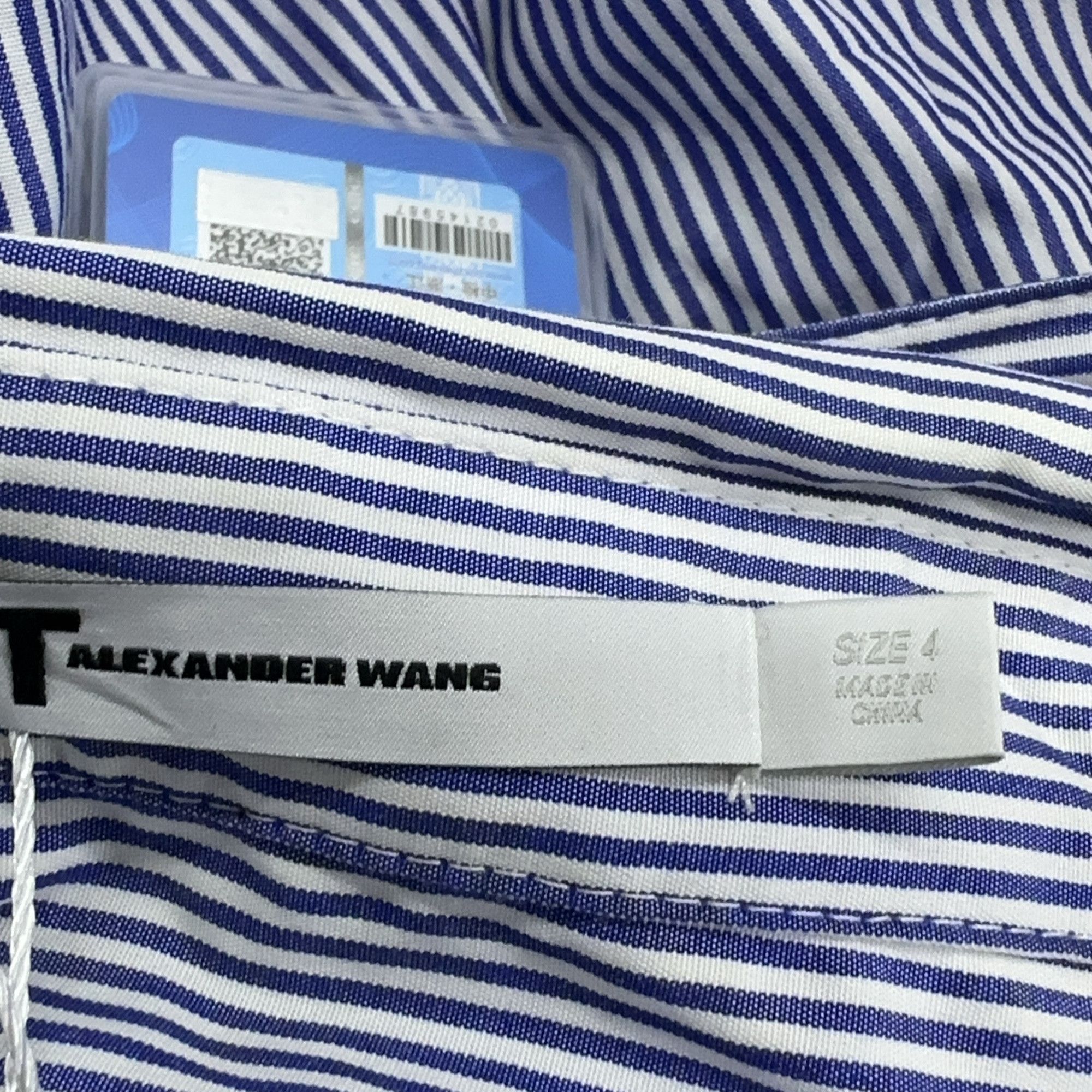 Alexander Wang Alexander Wang Striped Button Up Shirt Size 4 Size S / US 4 / IT 40 - 3 Thumbnail