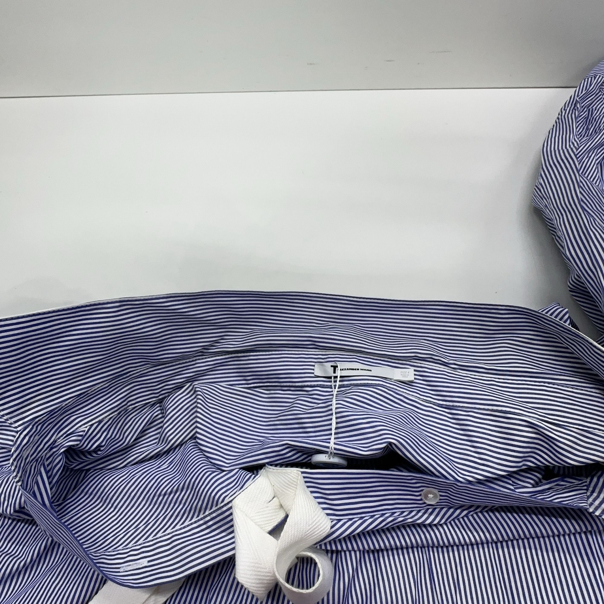 Alexander Wang Alexander Wang Striped Button Up Shirt Size 4 Size S / US 4 / IT 40 - 5 Thumbnail