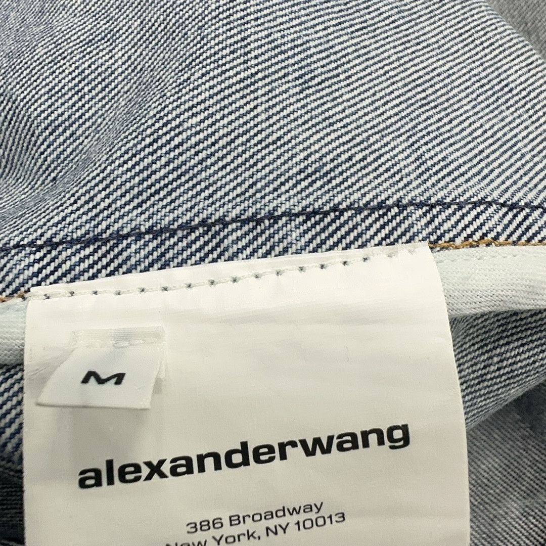 Alexander Wang Alexander Wang Rhinestone Denim Shirt Size M Size M / US 6-8 / IT 42-44 - 4 Thumbnail