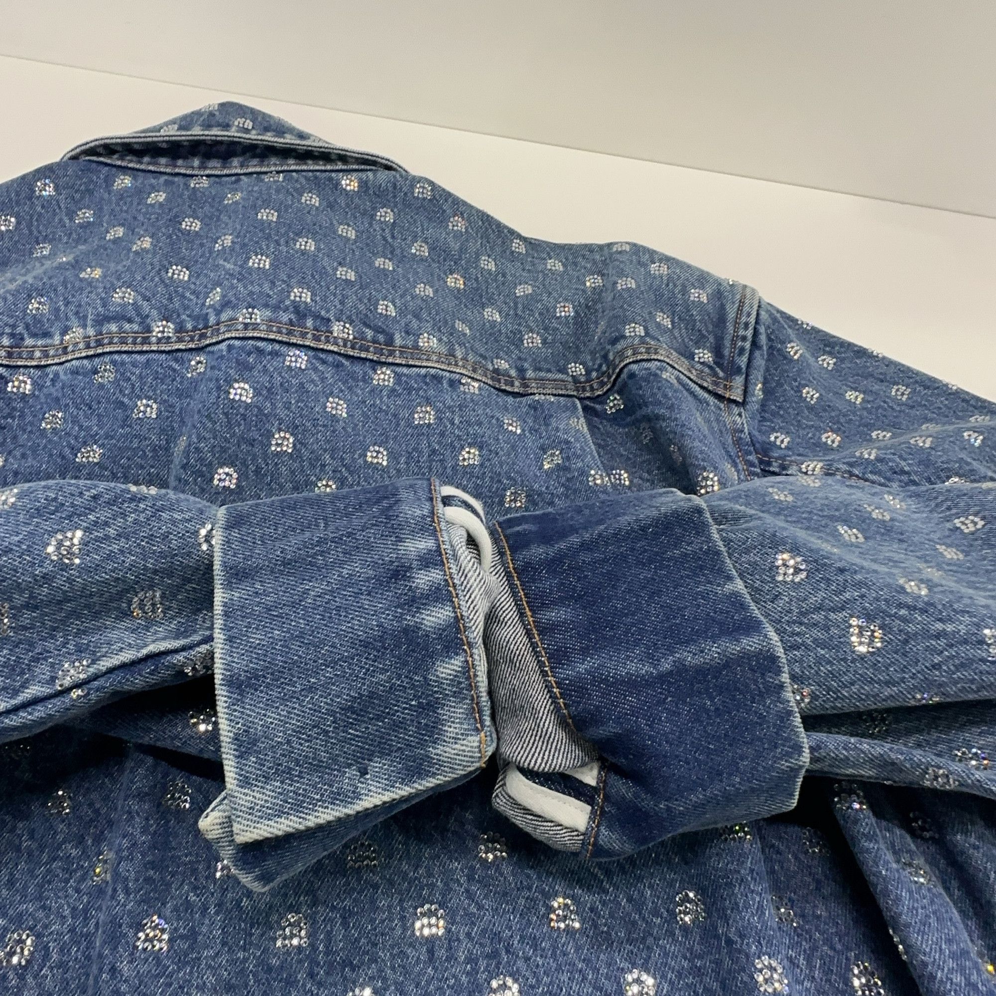 Alexander Wang Alexander Wang Rhinestone Denim Shirt Size M Size M / US 6-8 / IT 42-44 - 8 Thumbnail