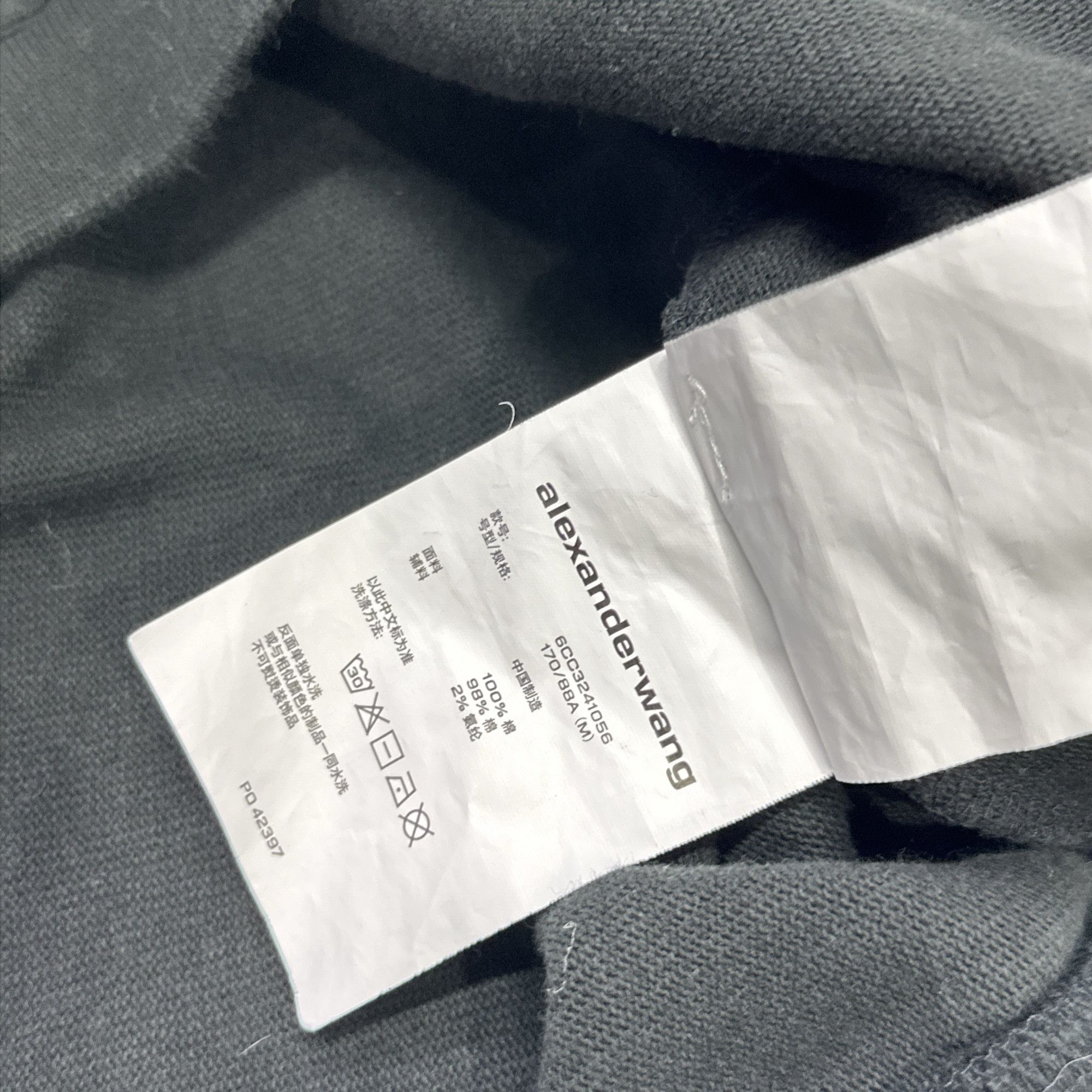 Alexander Wang Alexander Wang Logo Polo Shirt Size M Size US M / EU 48-50 / 2 - 5 Thumbnail