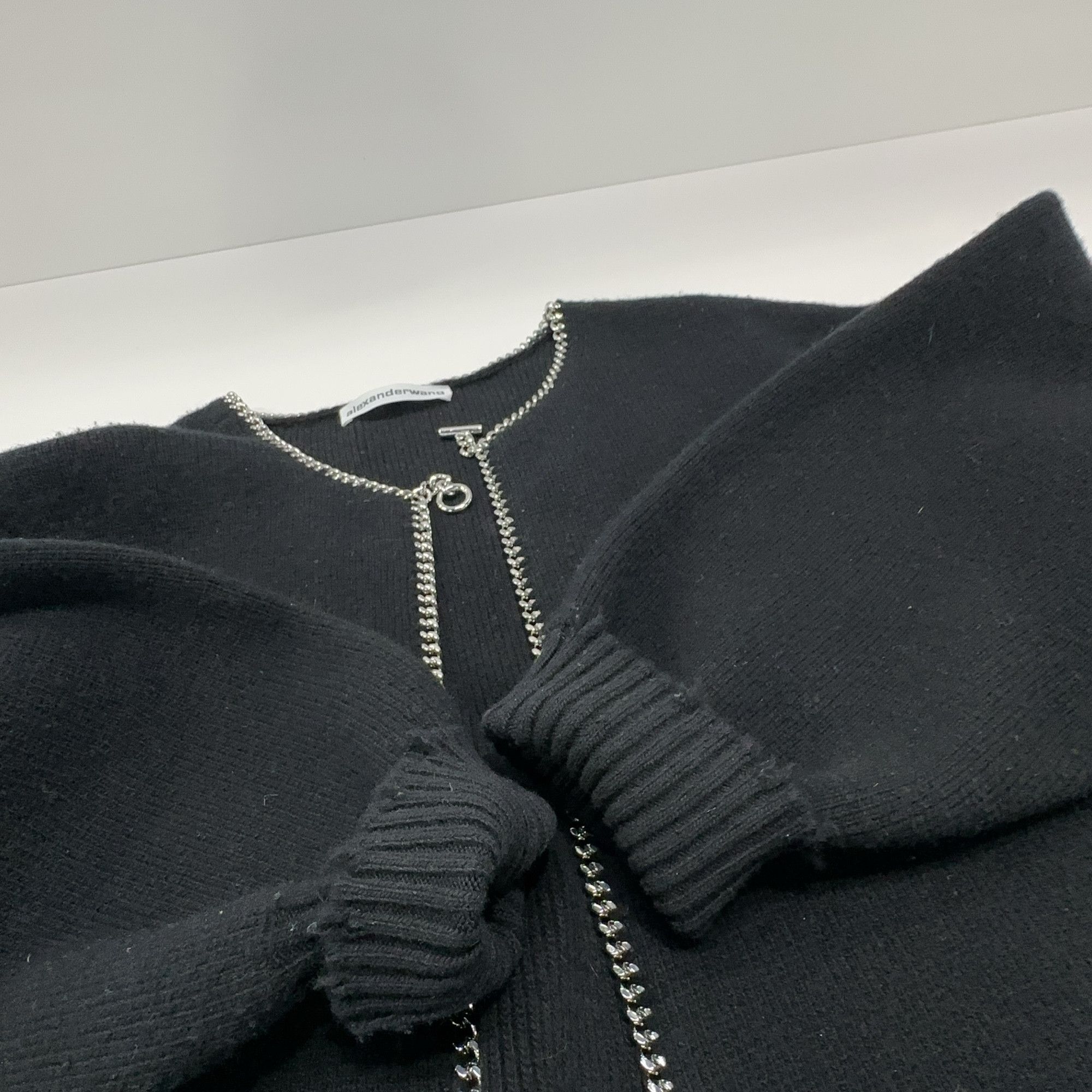 Alexander Wang Alexander Wang Chain Trim Sweater Size XS Size XS / US 0-2 / IT 36-38 - 9 Thumbnail