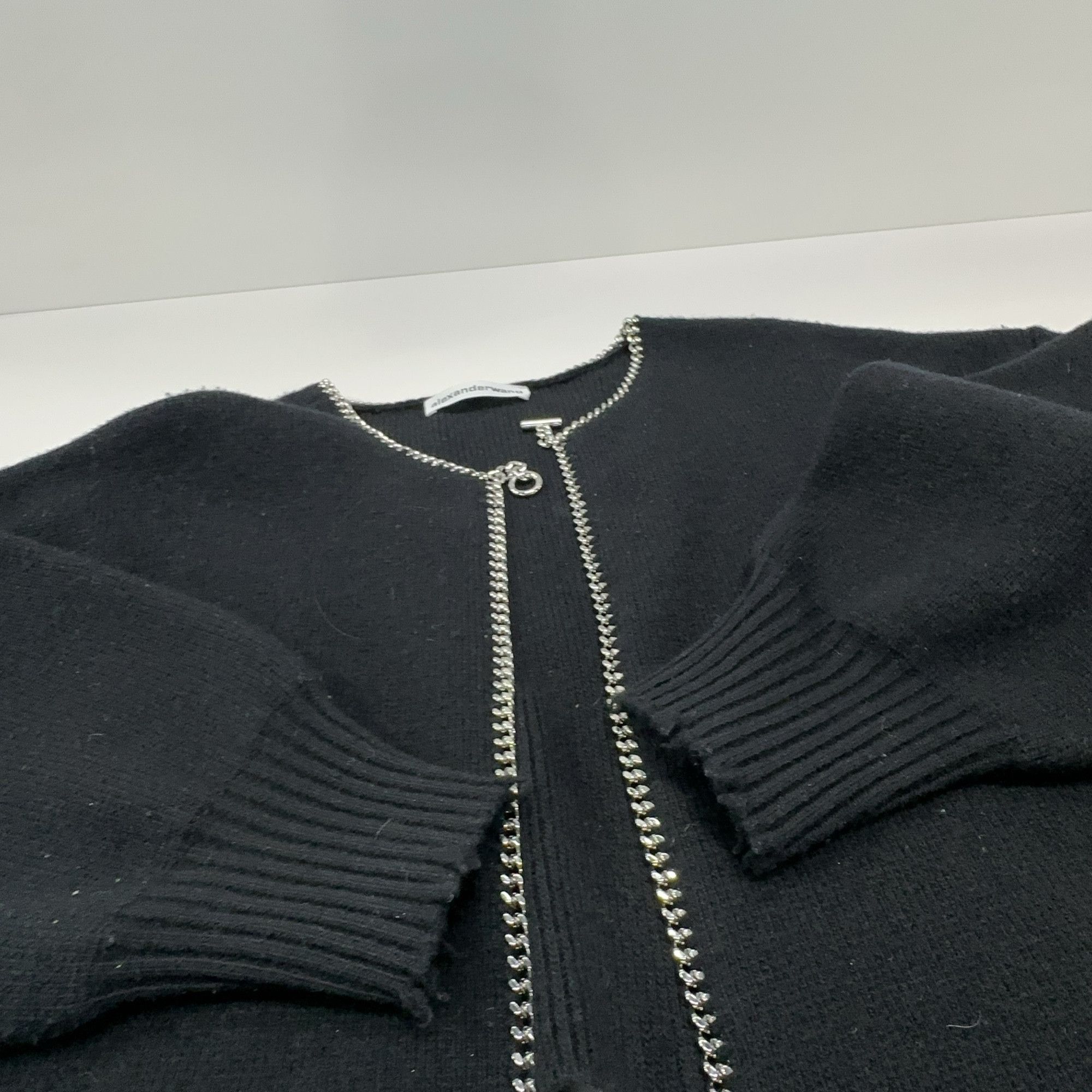 Alexander Wang Alexander Wang Chain Trim Sweater Size XS Size XS / US 0-2 / IT 36-38 - 8 Thumbnail
